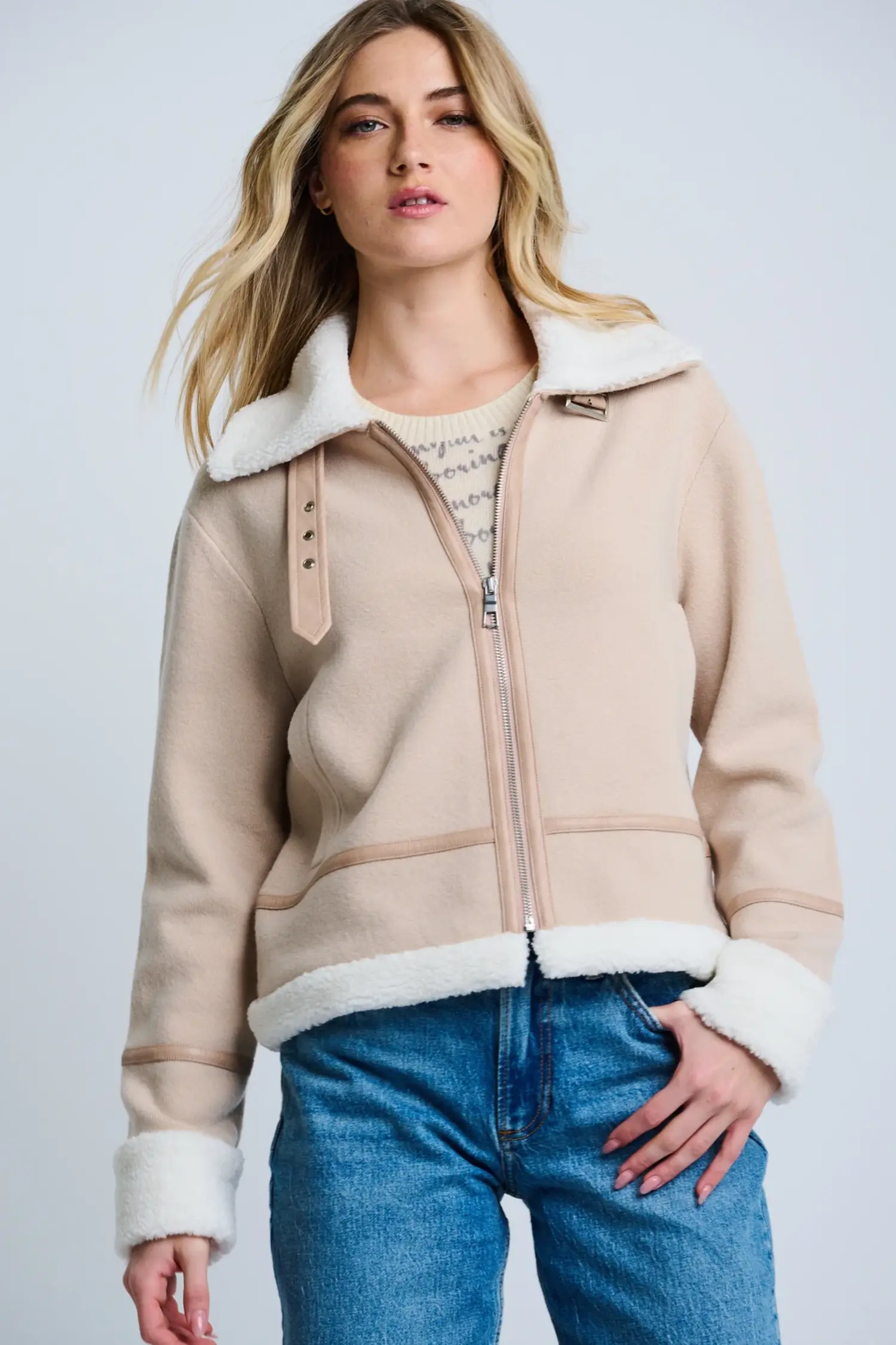 The Motto Jacket - Tulips in Little Rock