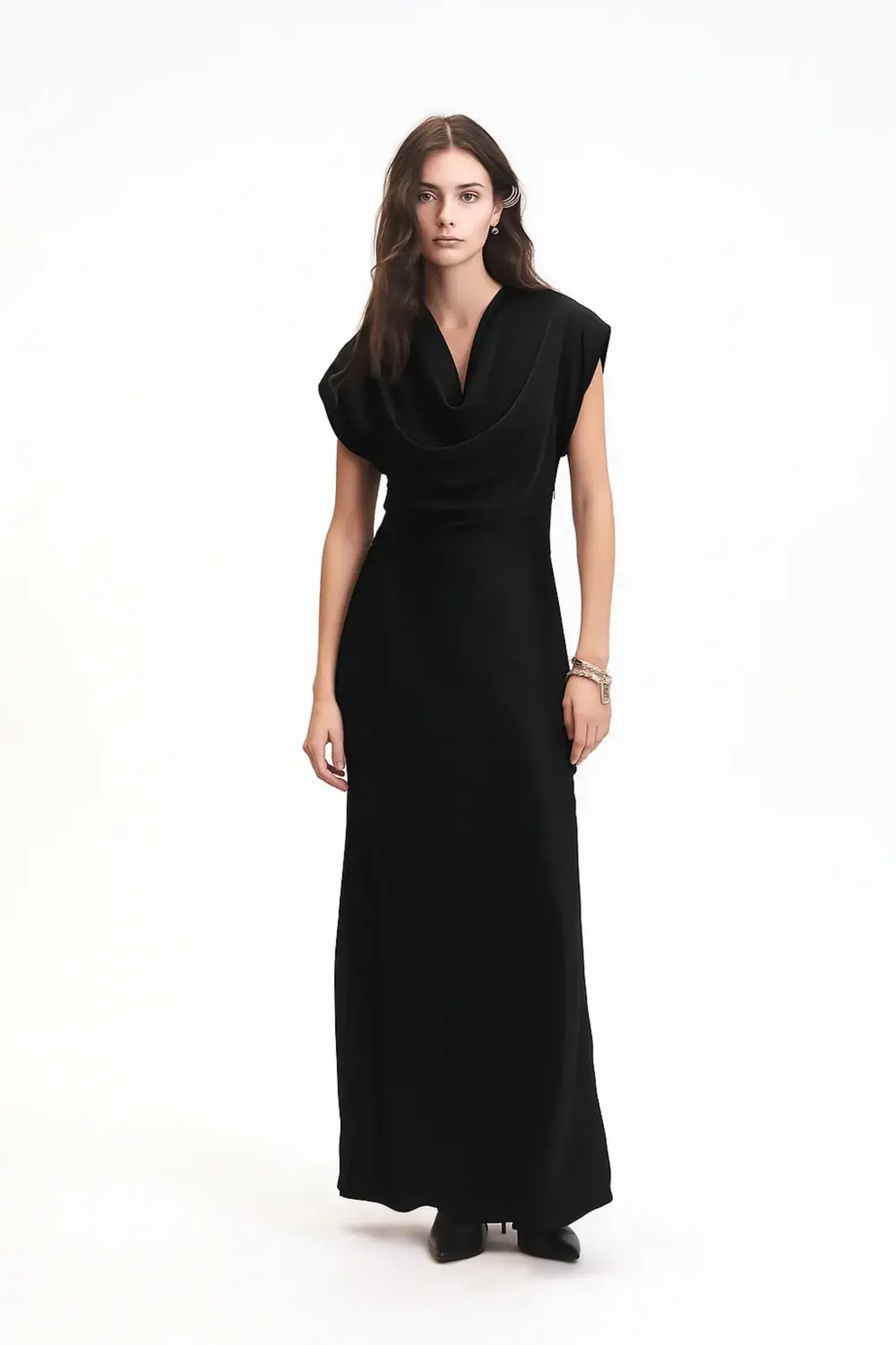 ワンピース Dahlia shrinking camisole dress Dahlia shrinking embroidery camisole dress (Ivory)