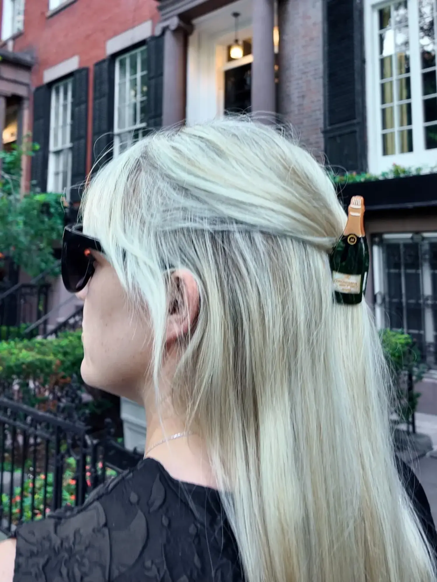 Champagne Hair Clip - Tulips in Little Rock