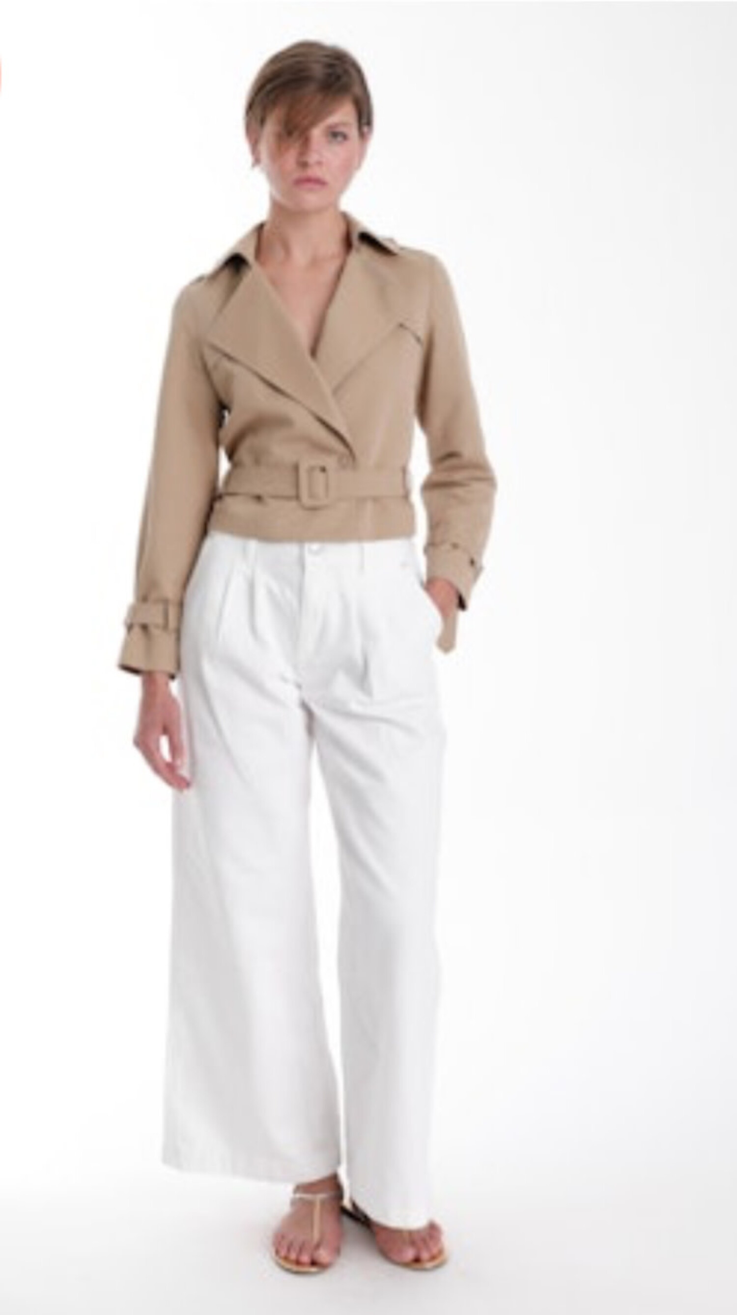 SLY CROPVOLUMETRENCH クロップボリュームトレンチジャケット SLY | CROP VOLUME TRENCH ジャケット (ジャケット ) |SHEL'TTER WEBSTORE