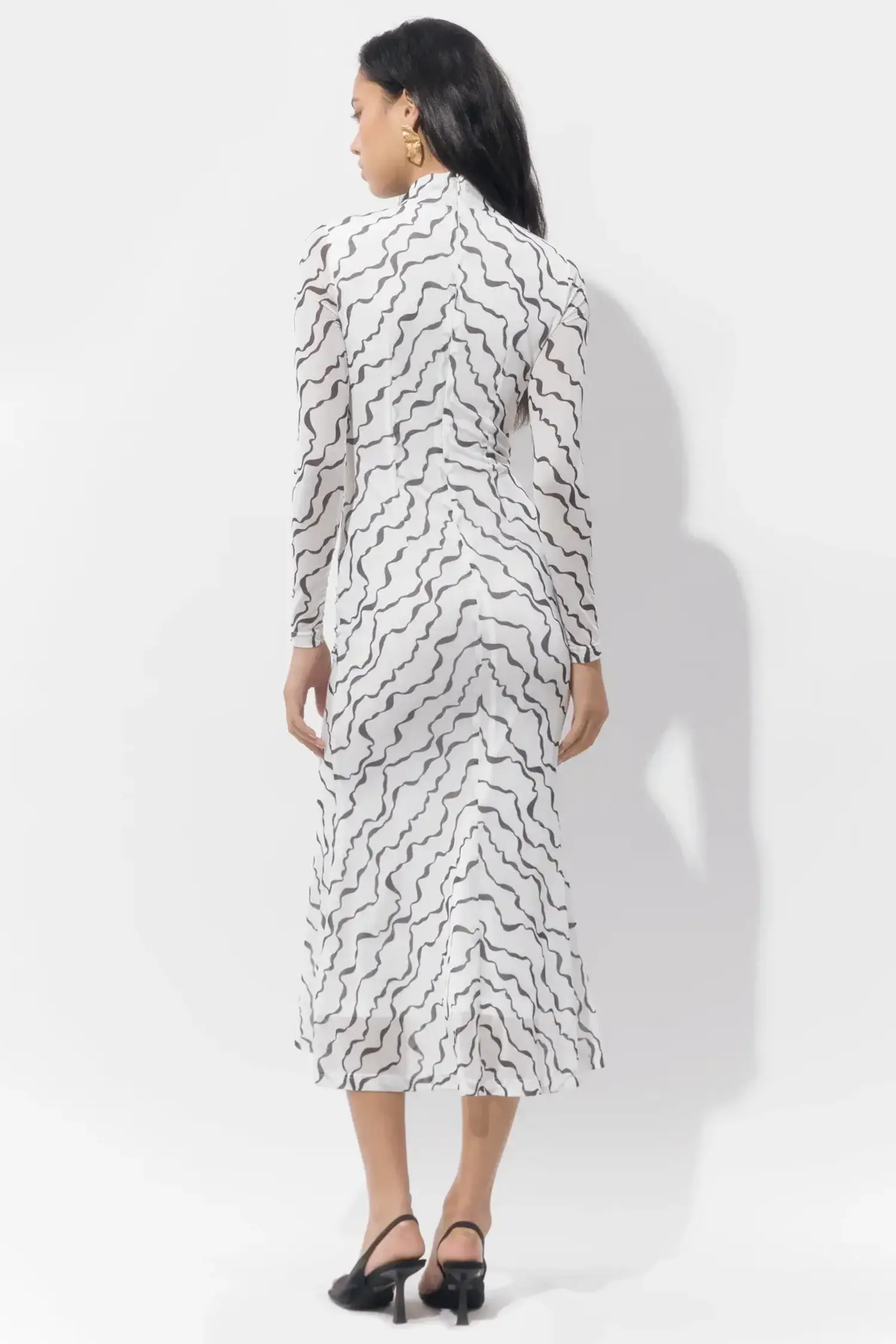 Madeline Midi Dress - Tulips in Little Rock