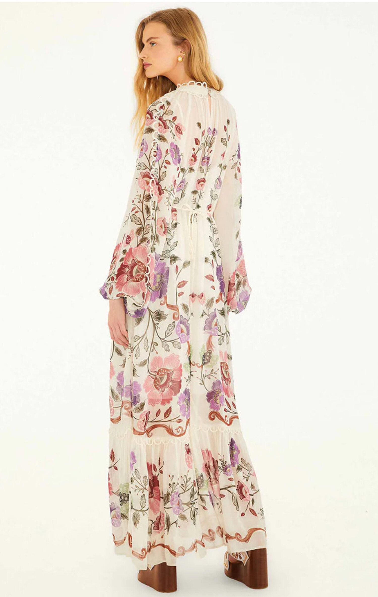 chinese dress ladies Floral Beauty Maxi Dress main image 1