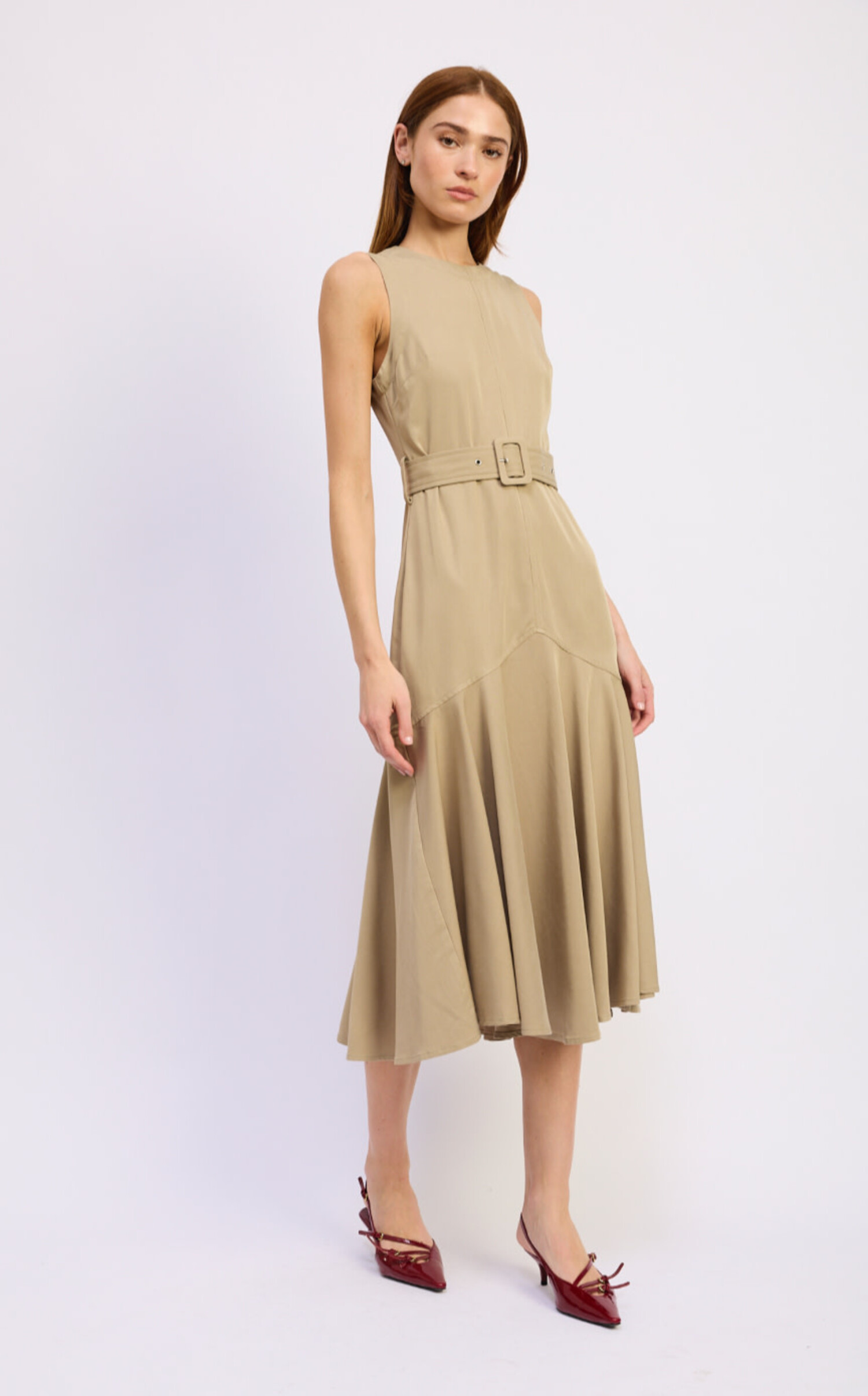 Mia Midi Dress - Tulips in Little Rock