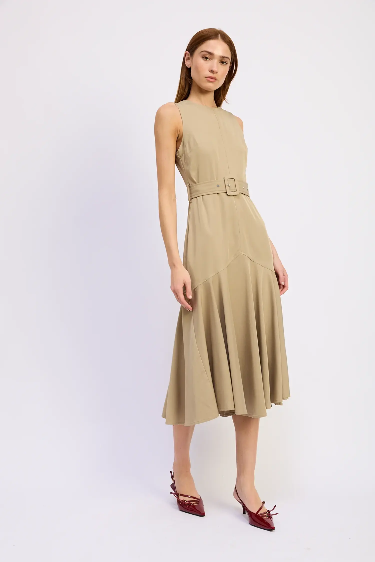 Mia Midi Dress - Tulips in Little Rock