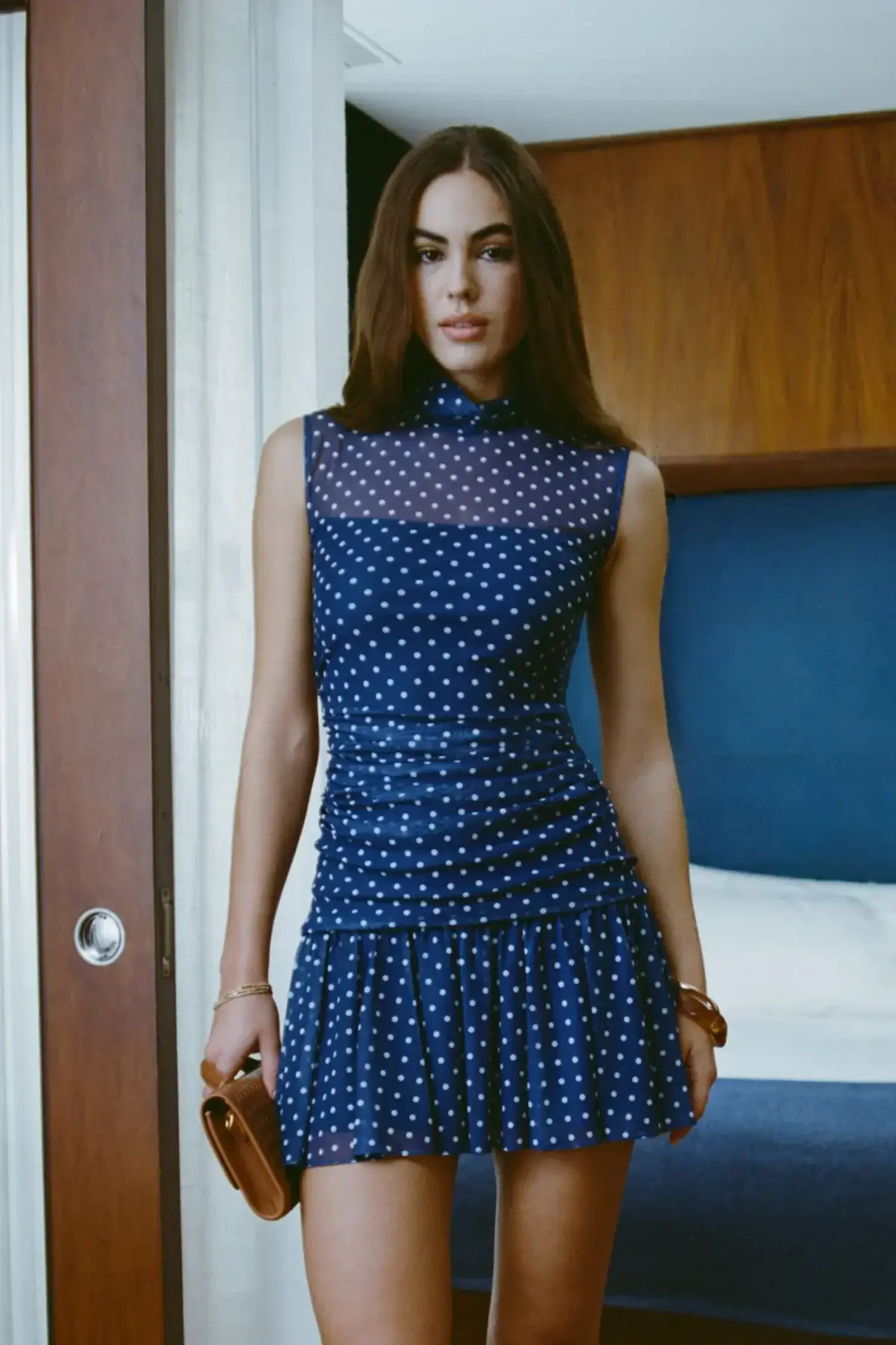 amanda uprichard blue and white dress Amanda Uprichard Treasure Dress – Shop at the Mix main image 1