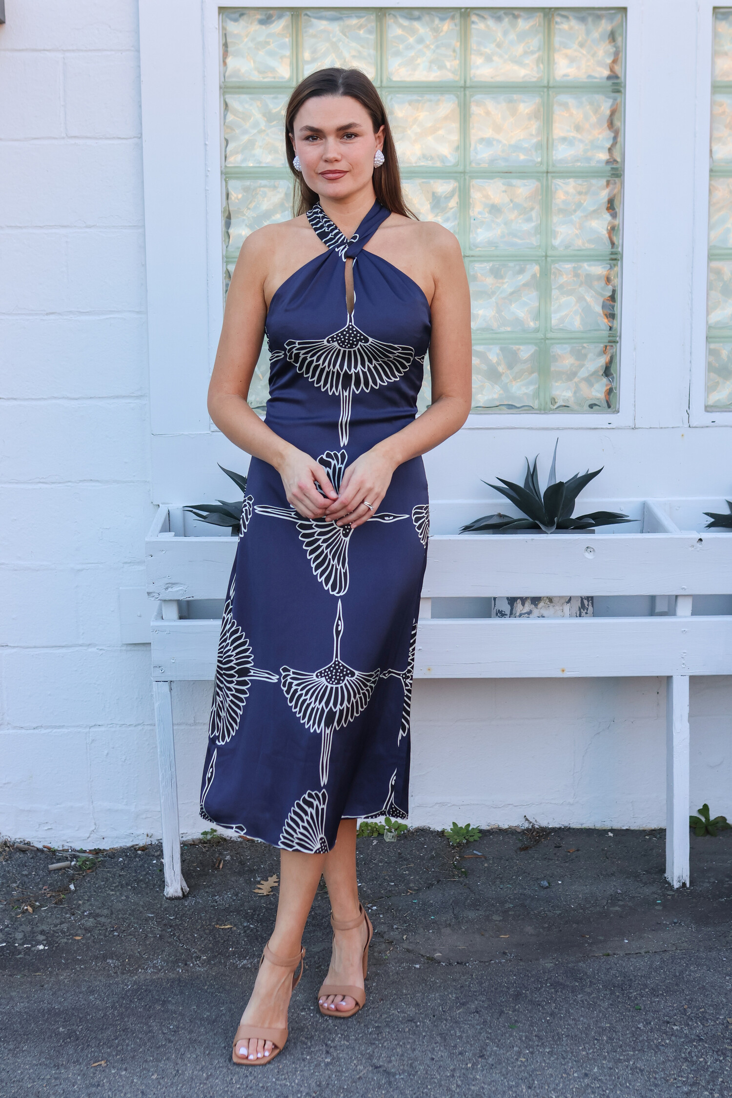 Adelyn Rae Cecelia Midi Dress