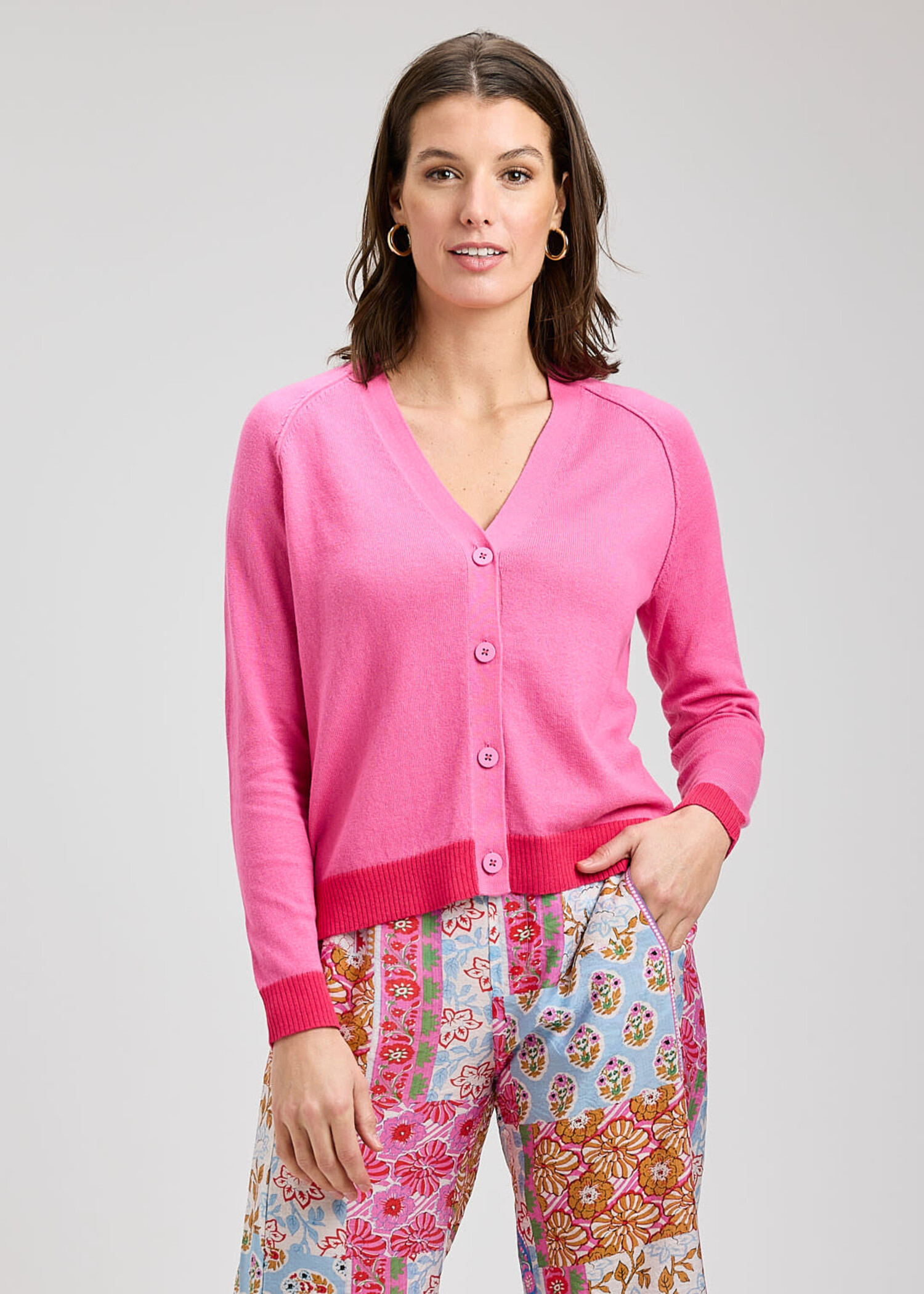 Heartfelt Cardigan Sweater - Tulips in Little Rock