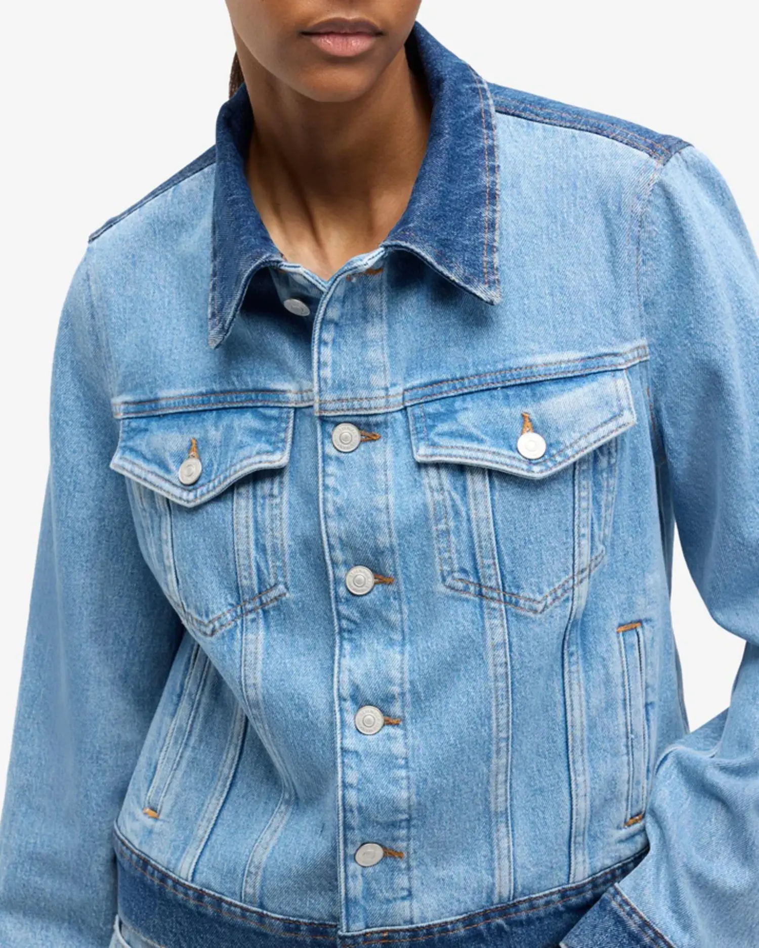 Aldi Trucker Jacket - Tulips in Little Rock