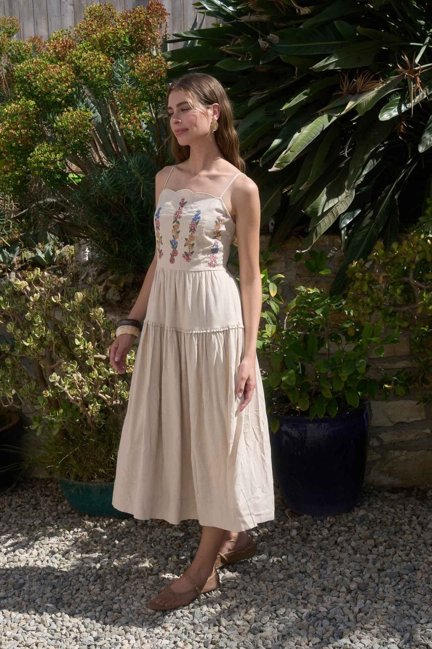 tank draped chiffon tulip hem bridesmaid dress Ever-Pretty Chiffon Ruffle Sleeve Empire Waist Lotus Hemline Summer Formal Wedding Guest Dress main image 1