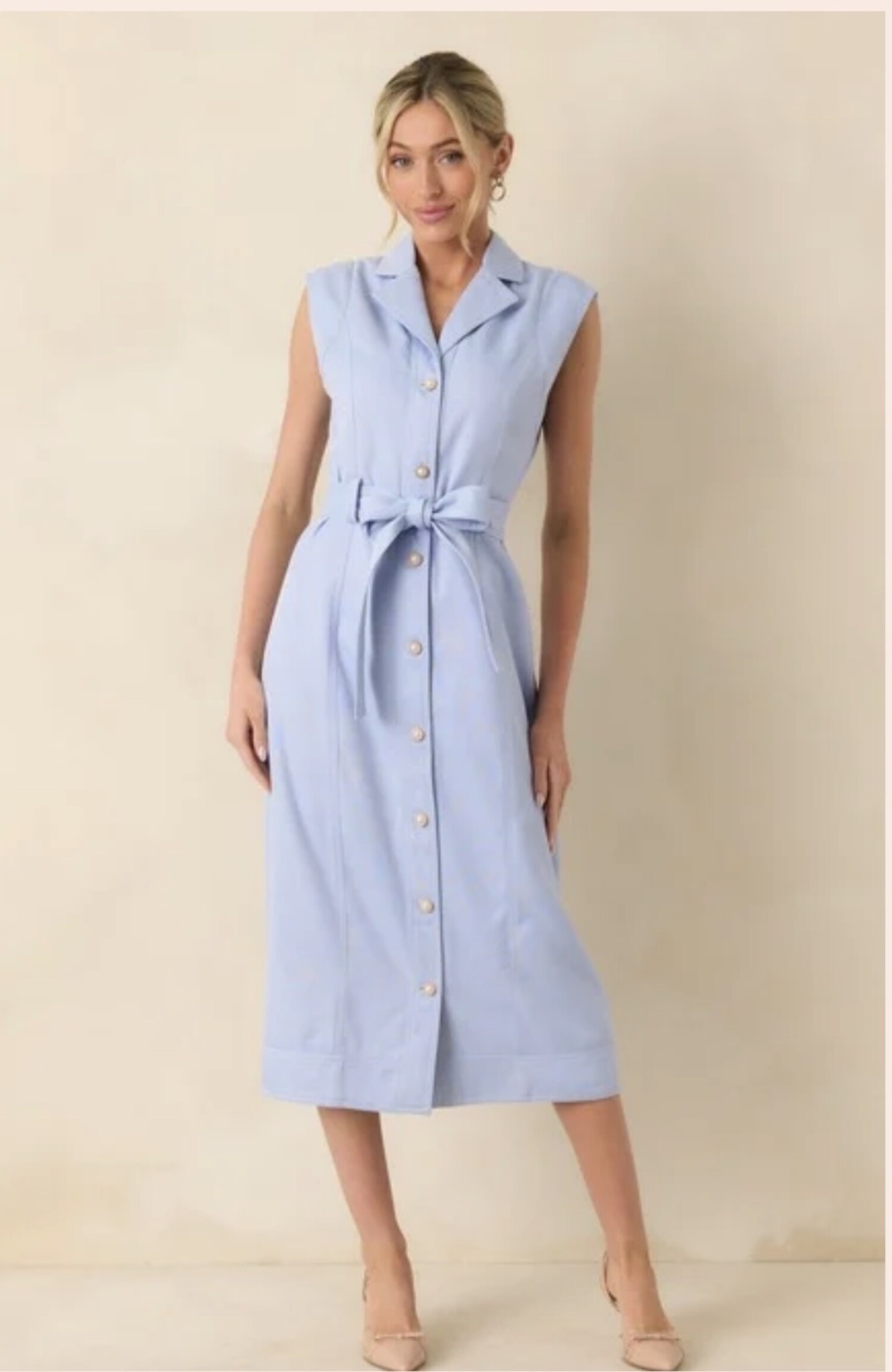 knee length dresses for ladies Demi Bow Dress: White Midi Dress for Bridal Shower