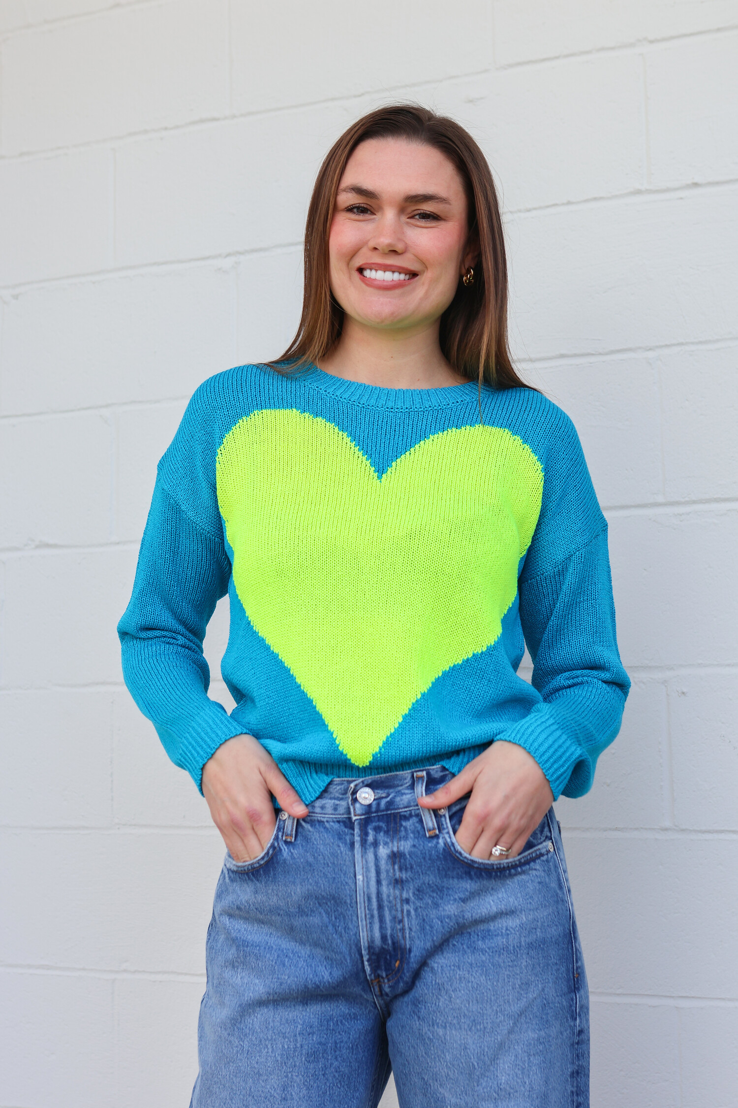 Amore Mio Sweater - Tulips in Little Rock