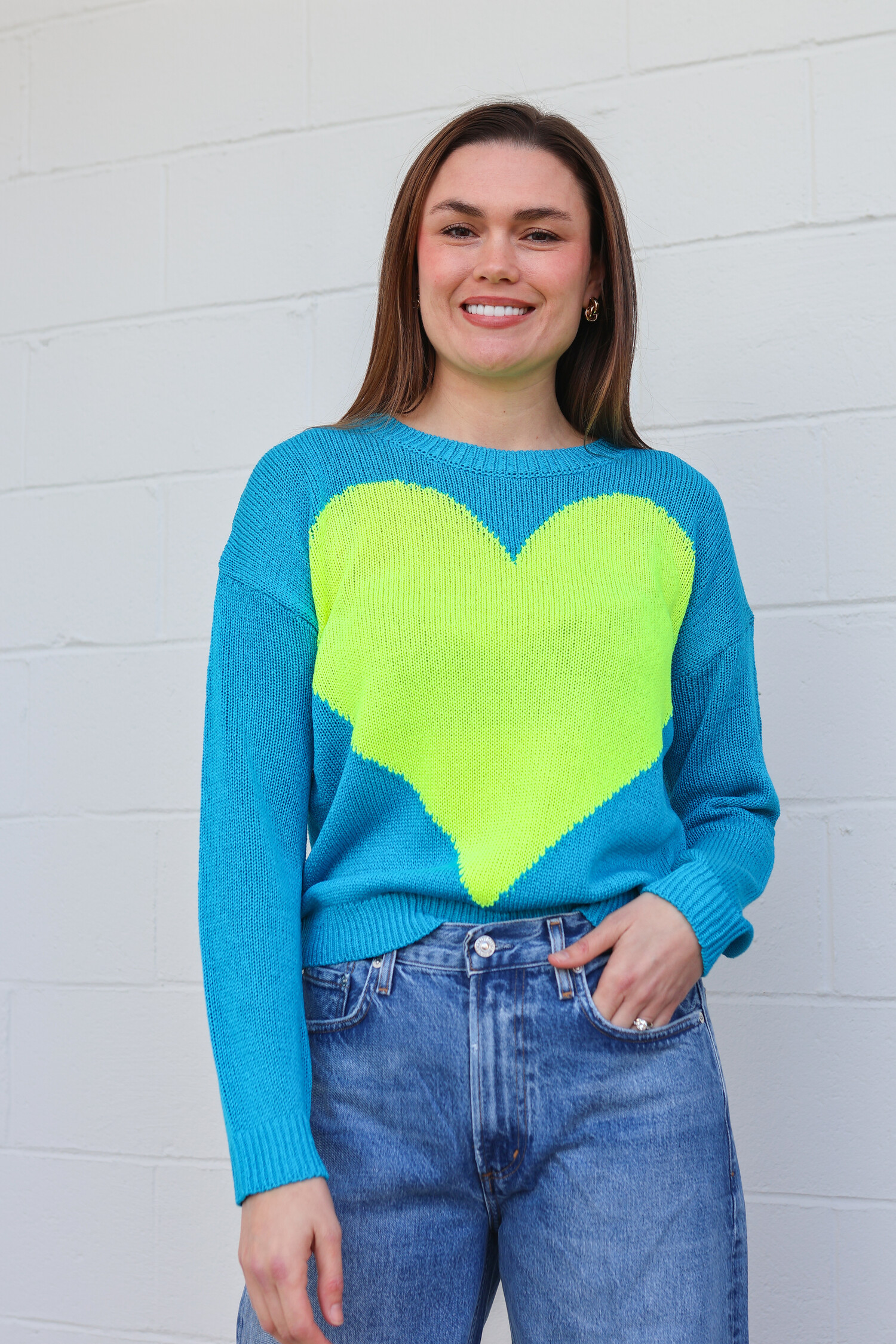 Amore Mio Sweater - Tulips in Little Rock