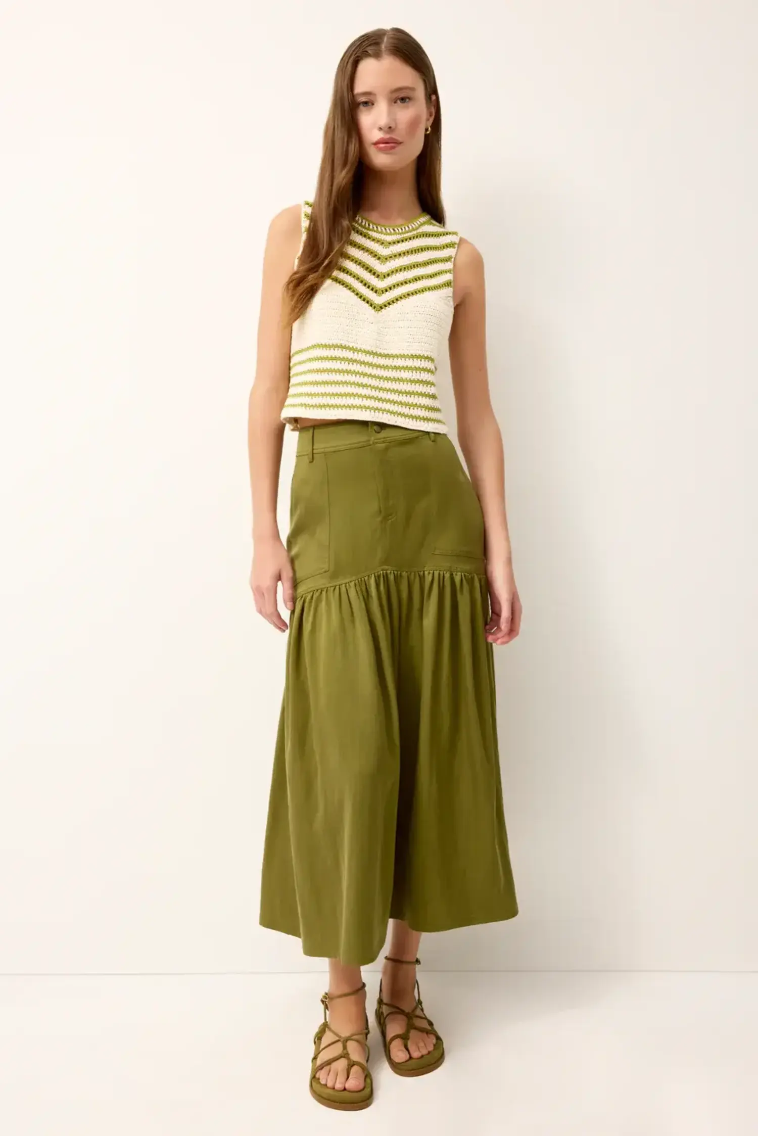 Sophie Skirt - Tulips in Little Rock