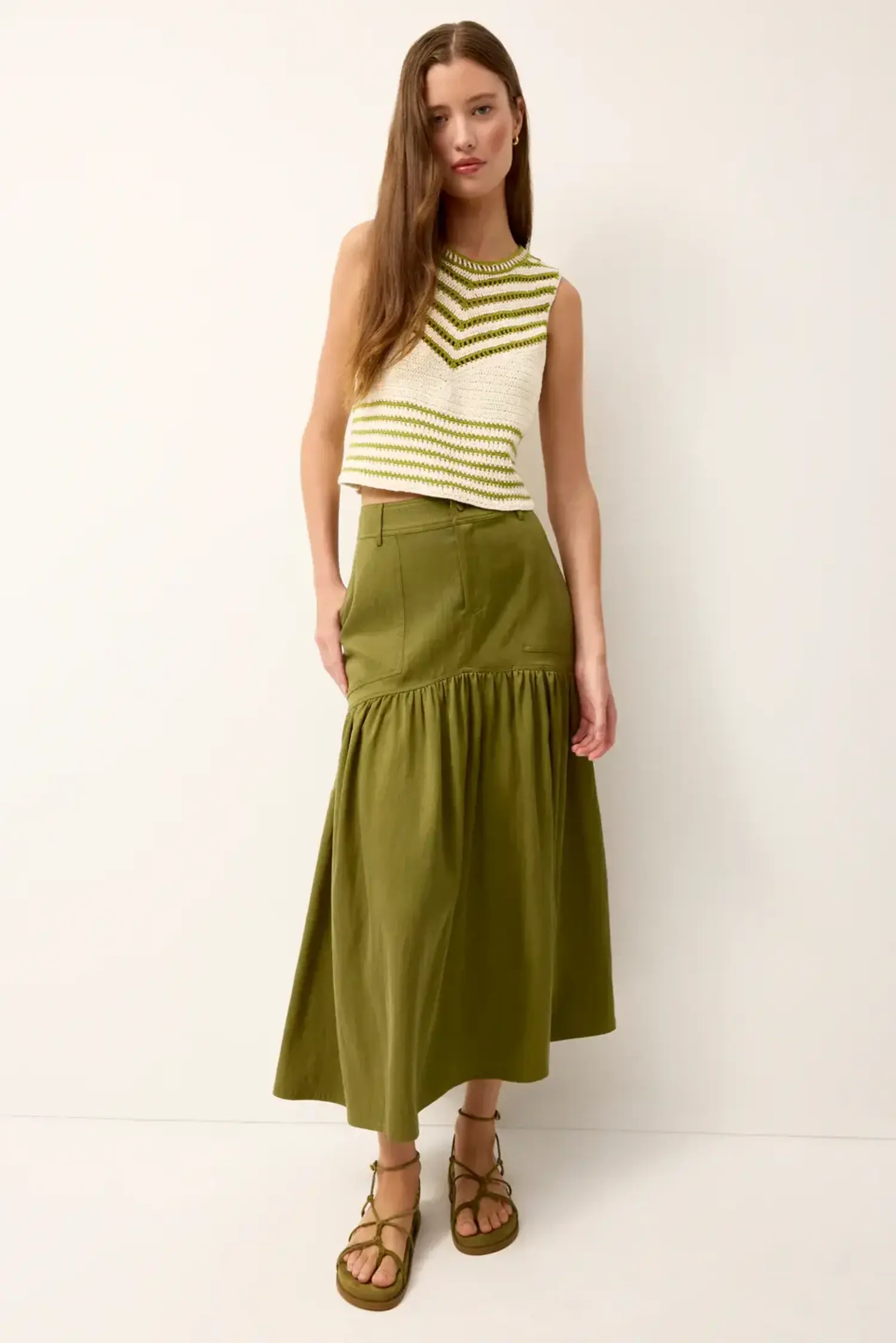 Sophie Skirt - Tulips in Little Rock