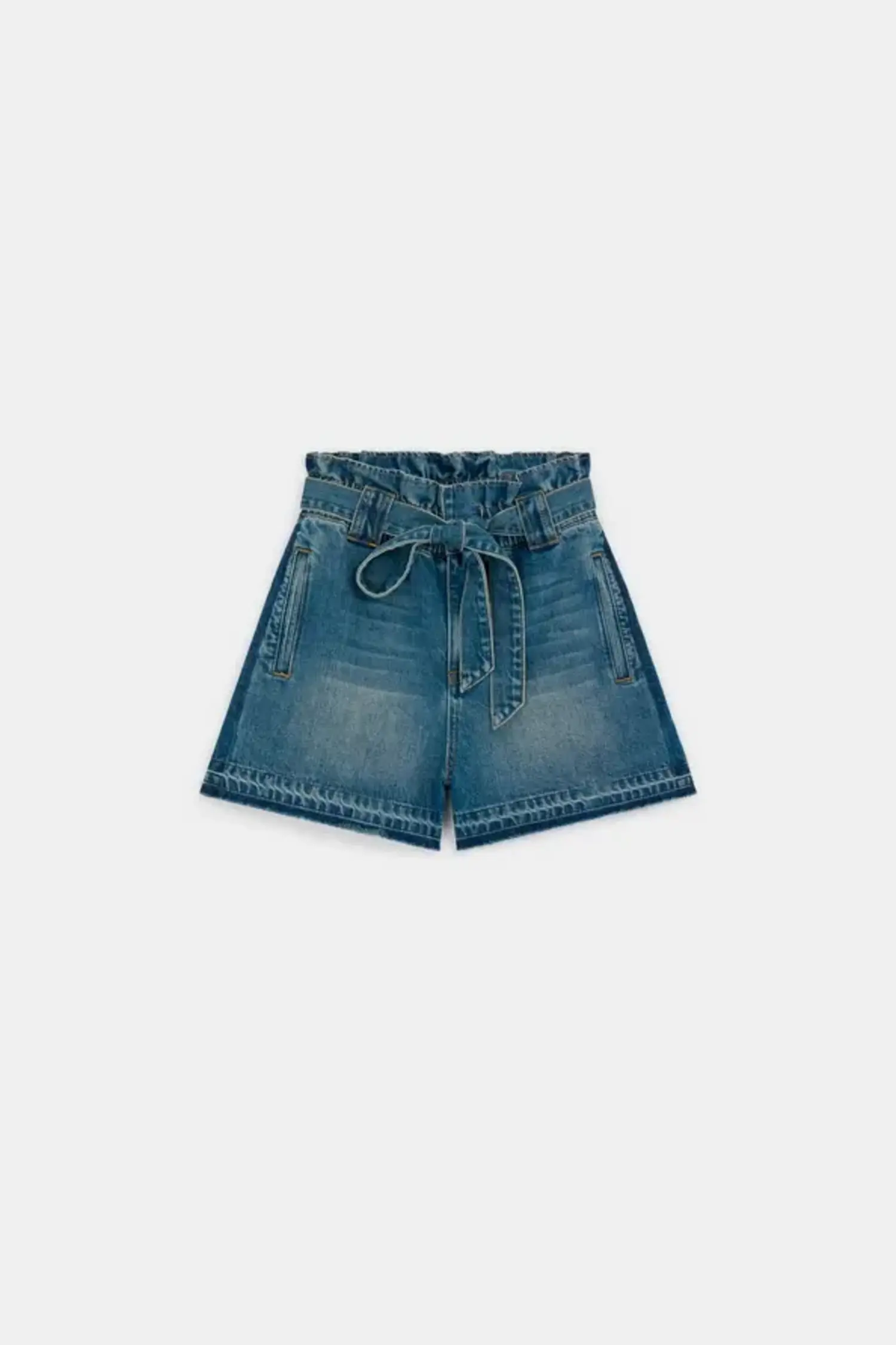 Kiki Denim Shorts - Tulips in Little Rock