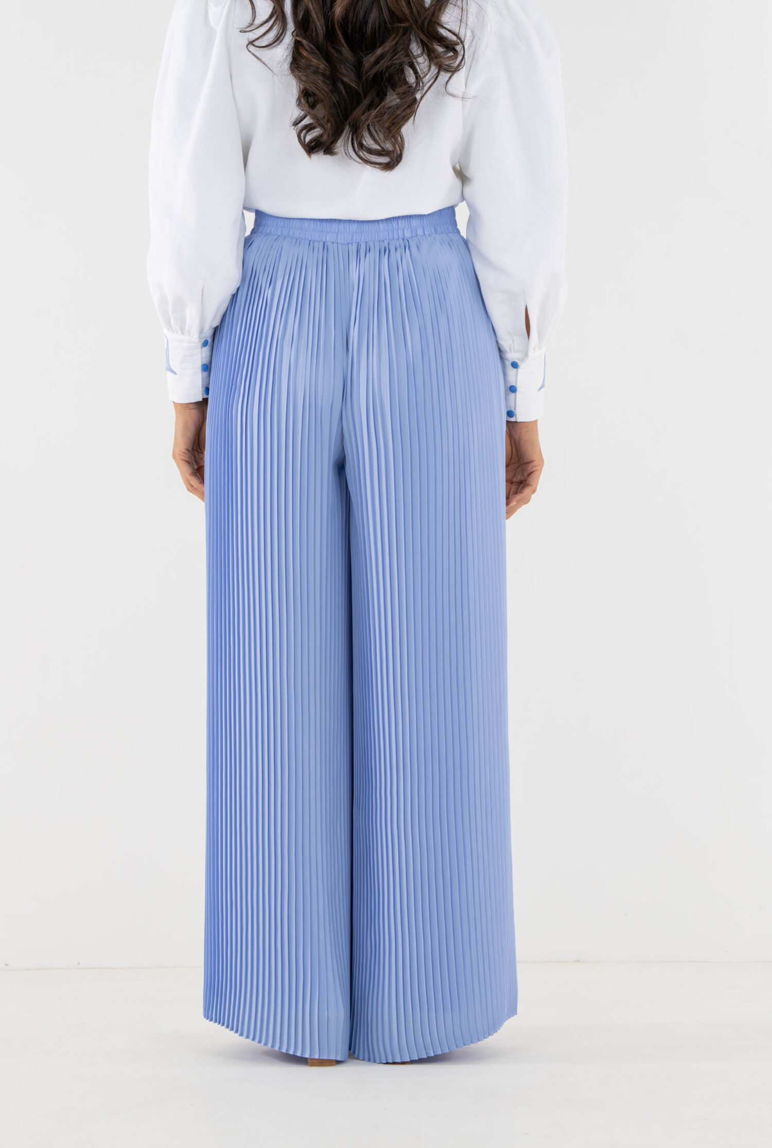 Emily McCarthy Pleated Pants - Tulips in Little Rock