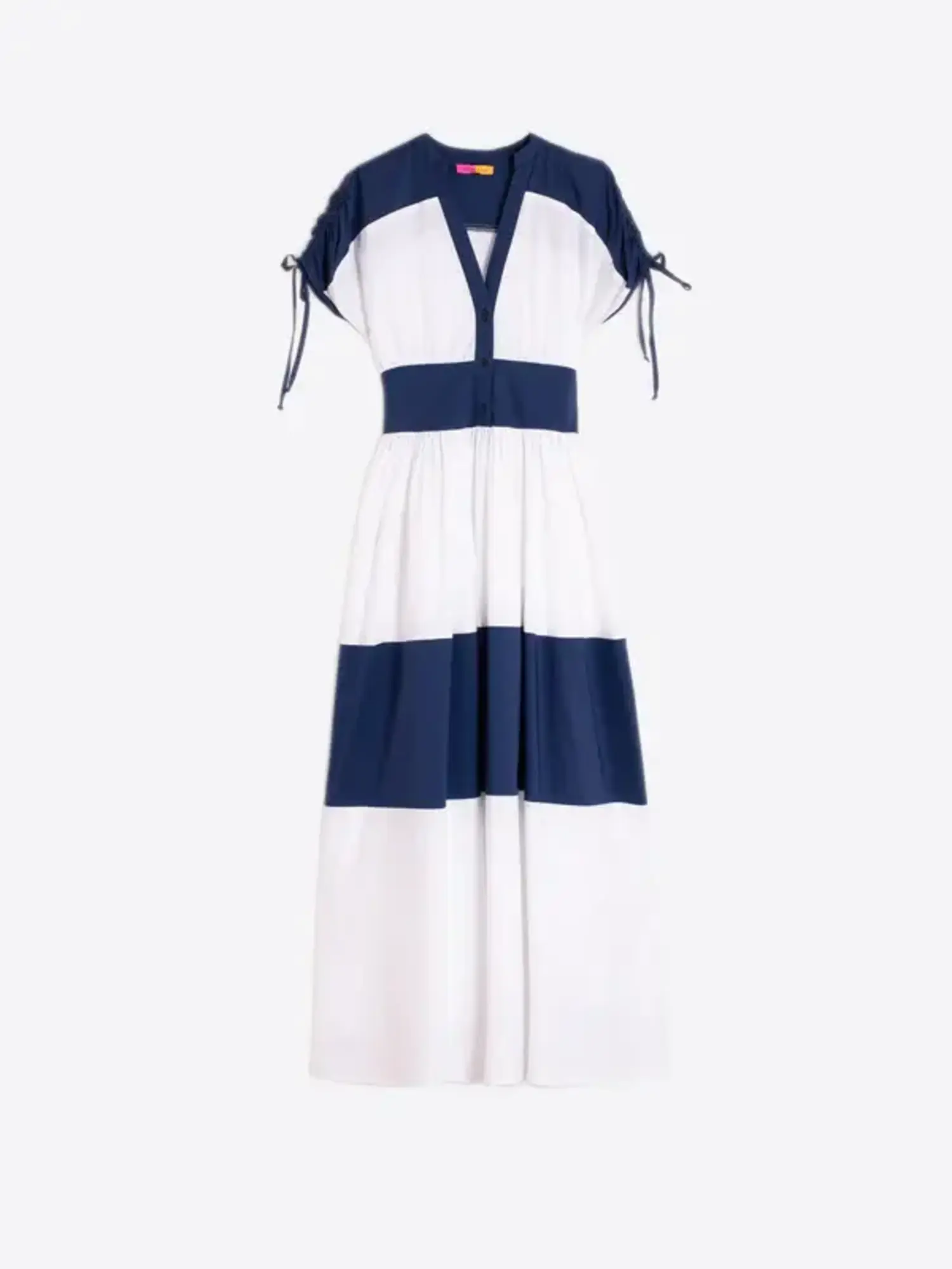 Orian Colorblock Dress - Tulips in Little Rock