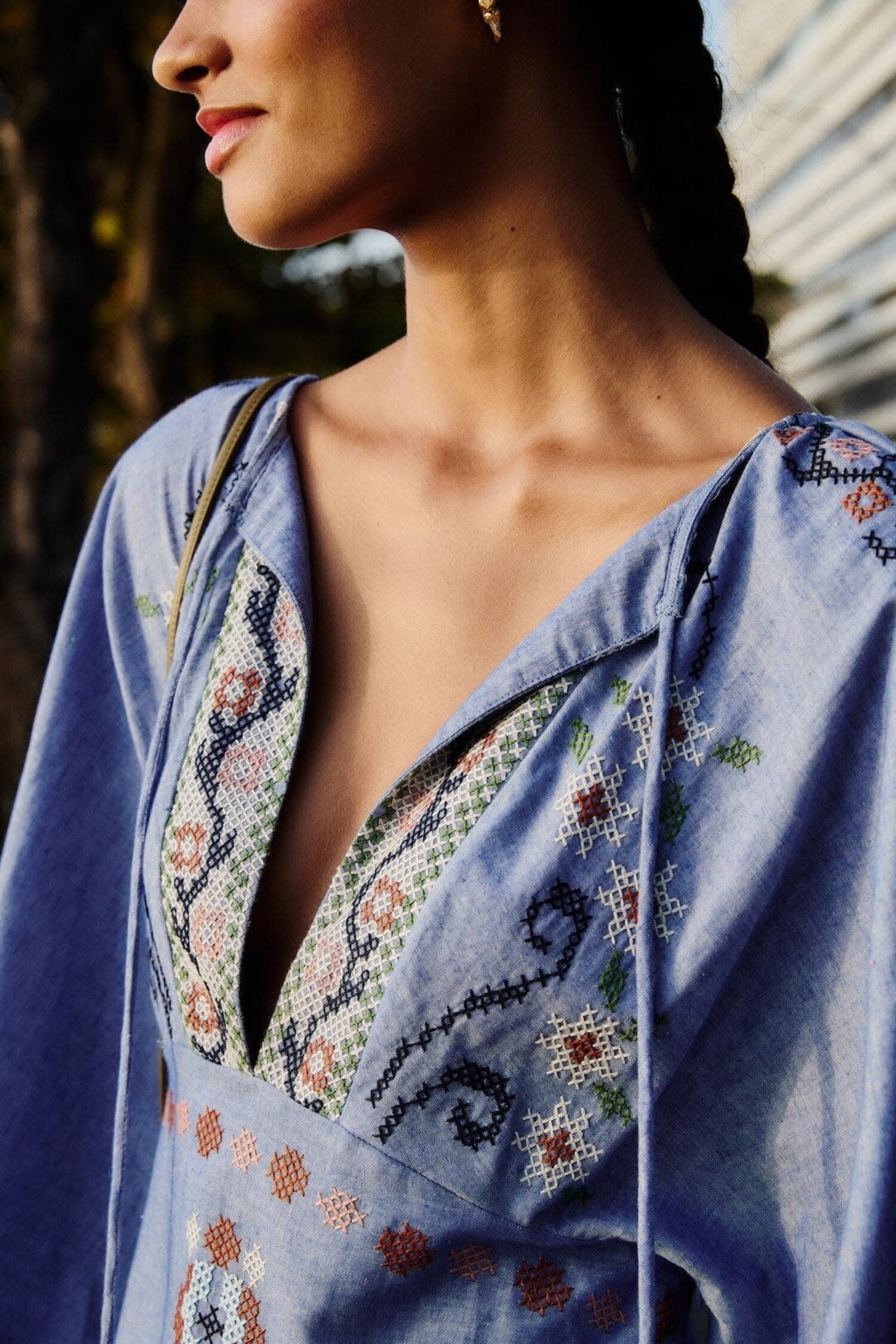 Farm Rio Garden Tapestry Dress