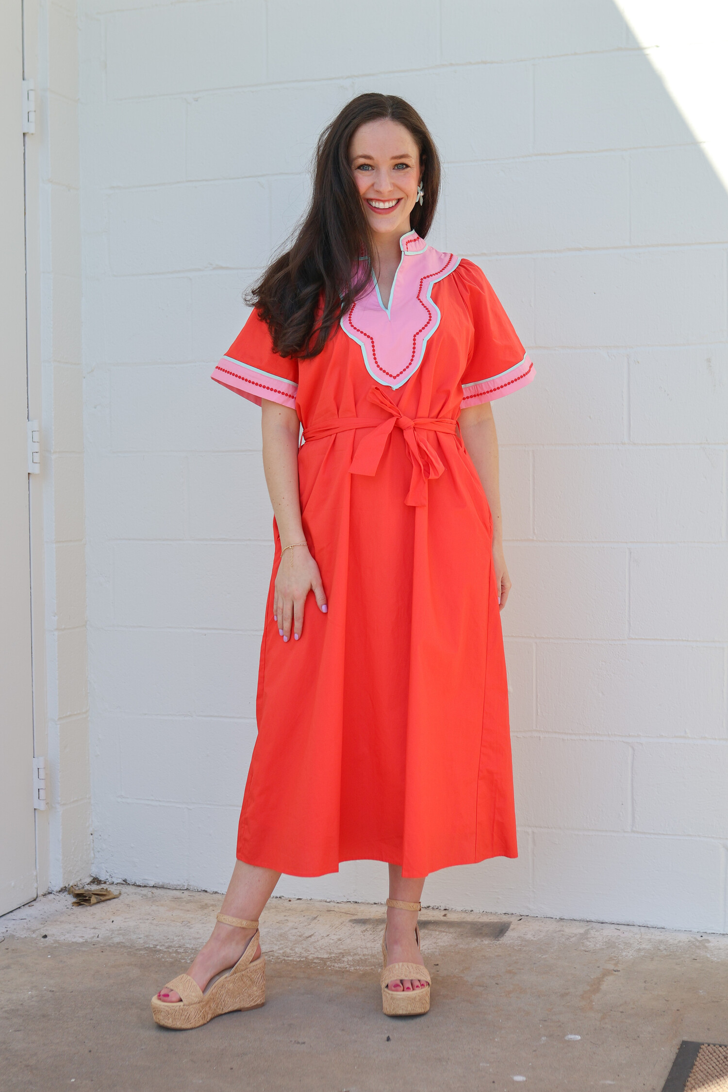 THML Annalise Midi Dress