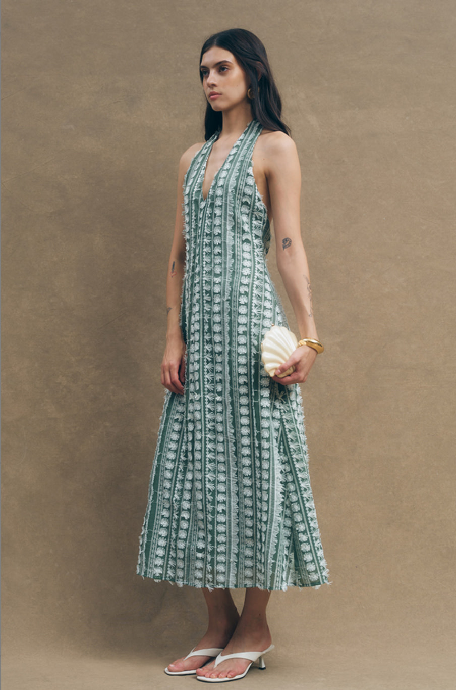 chinese dress ladies Maude Swirl Mesh Dress