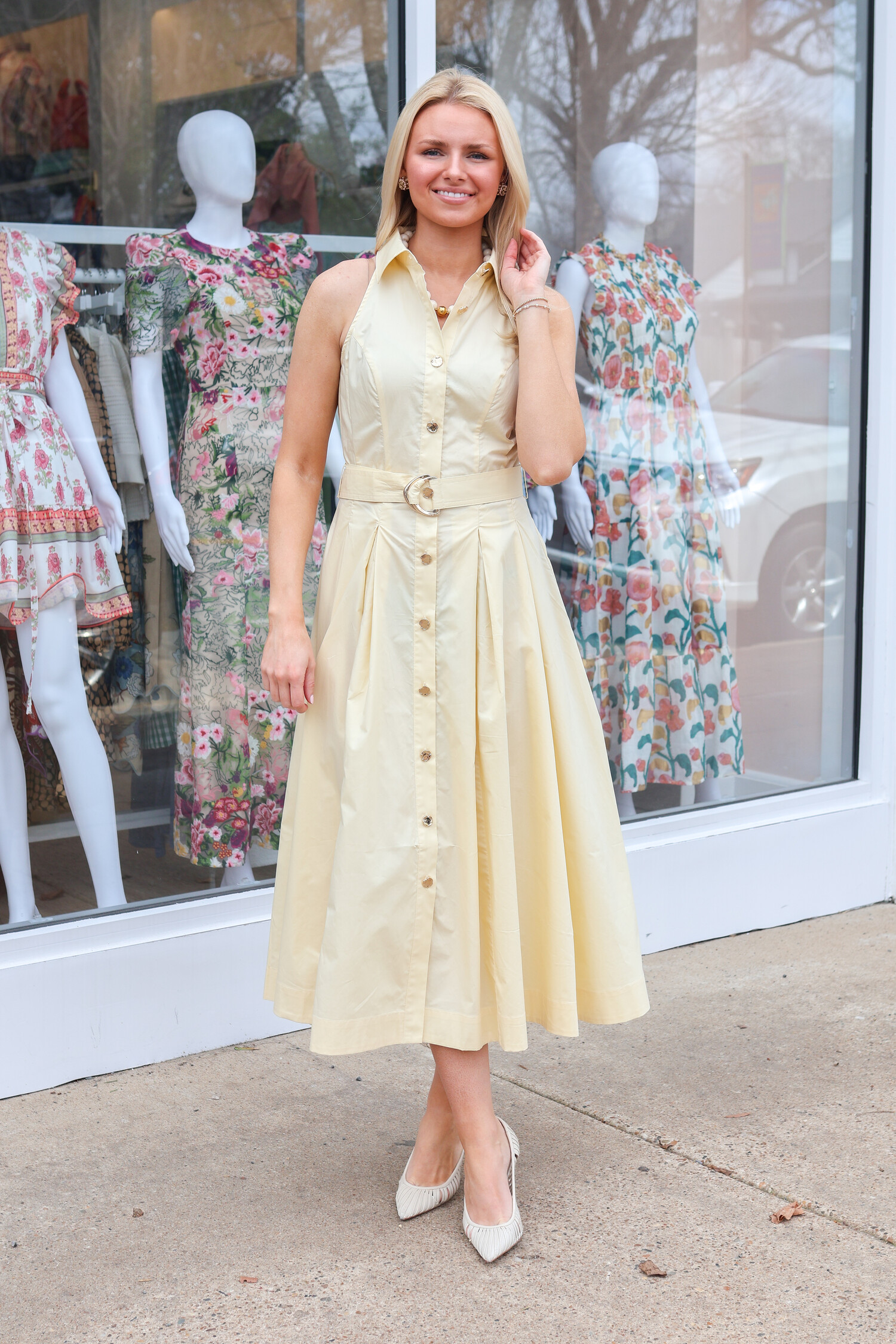 Zarae Dress - Tulips in Little Rock