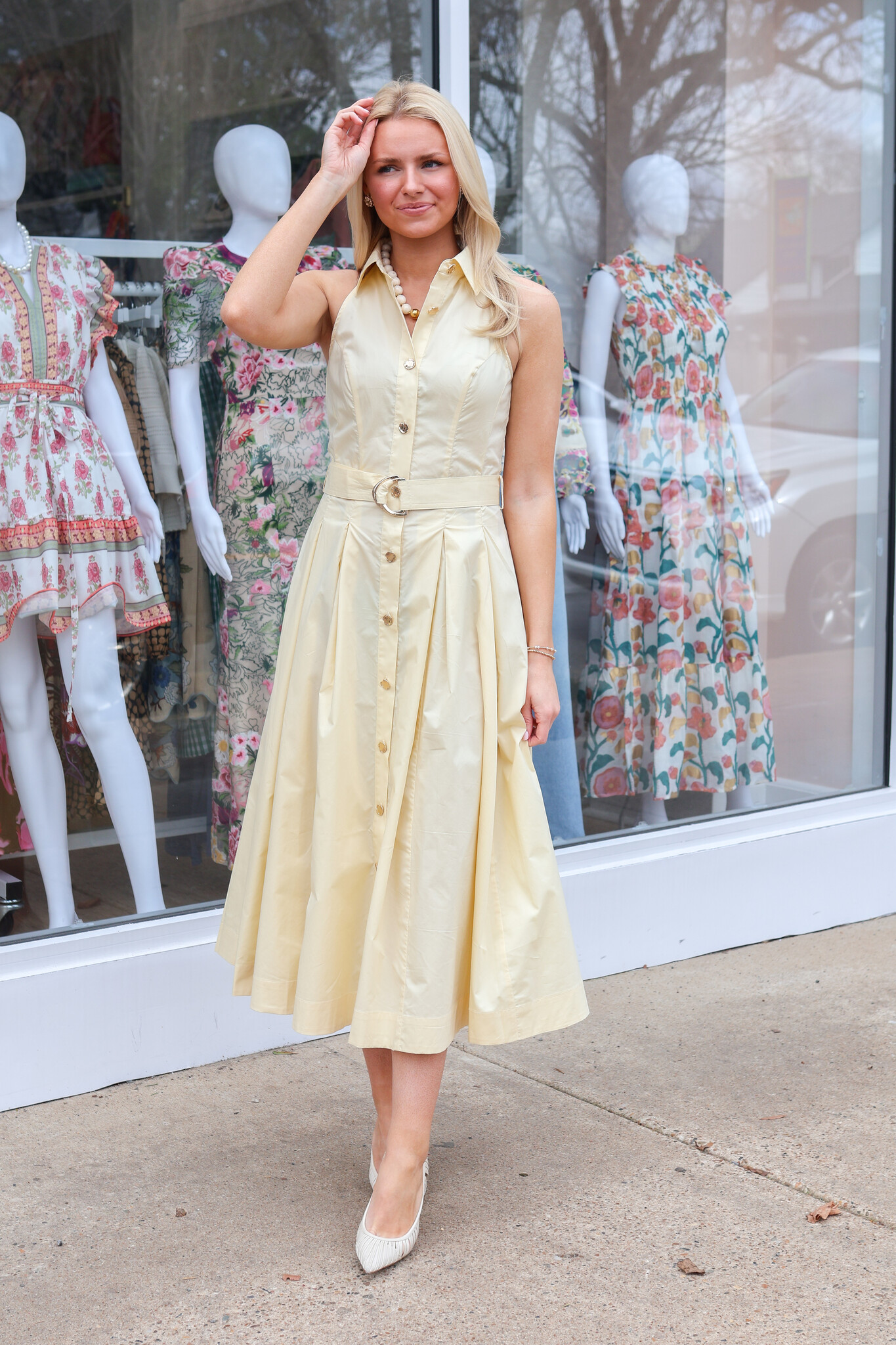 Zarae Dress - Tulips in Little Rock