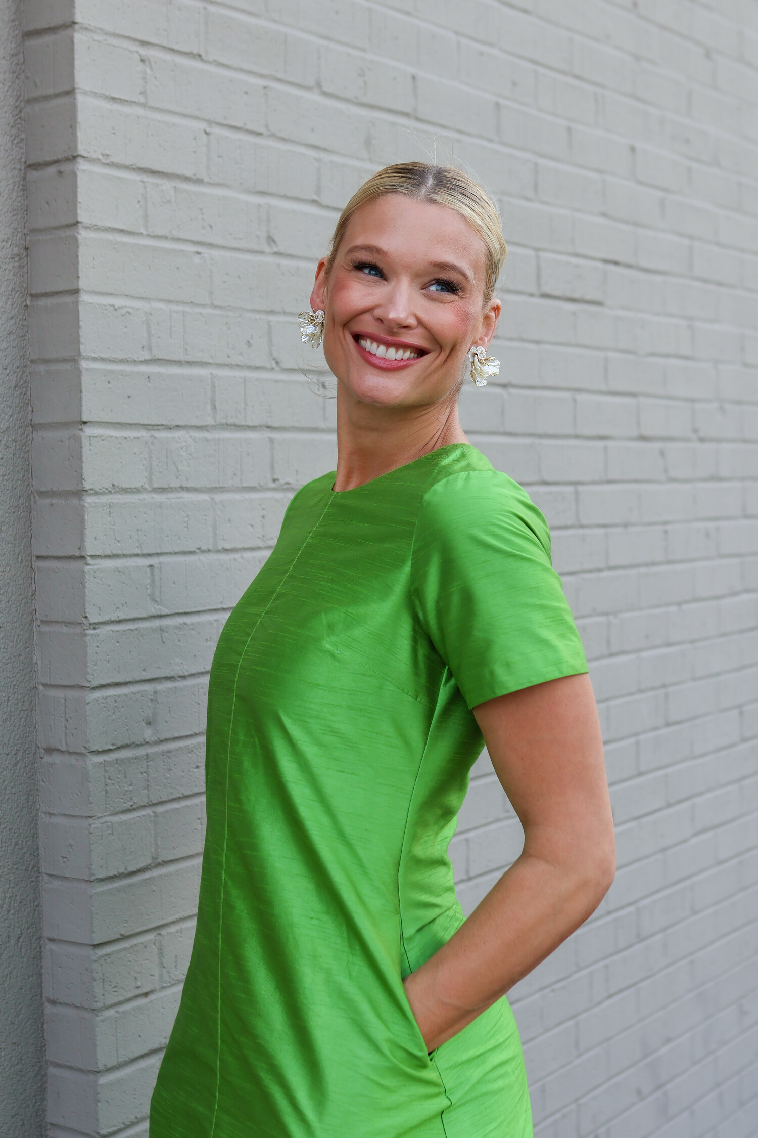 georgia green dress The Georgia Dress | Custom Design main image 0