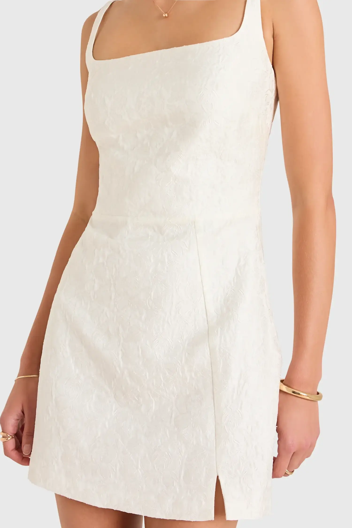 amanda uprichard white dress Amanda Uprichard - Rendezvous Dress main image 0