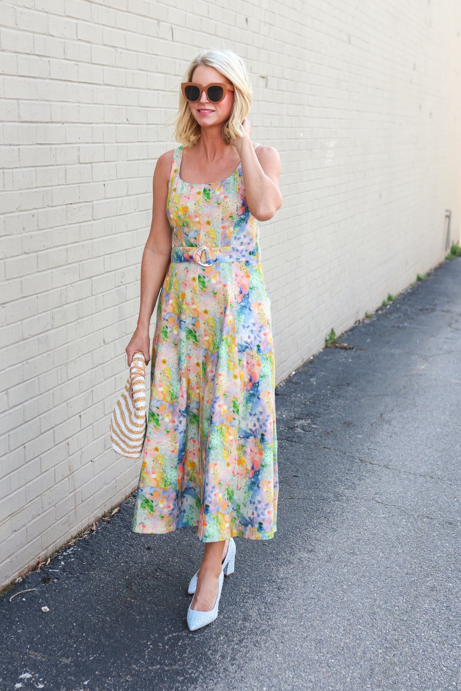 Zyra Dress - Tulips in Little Rock