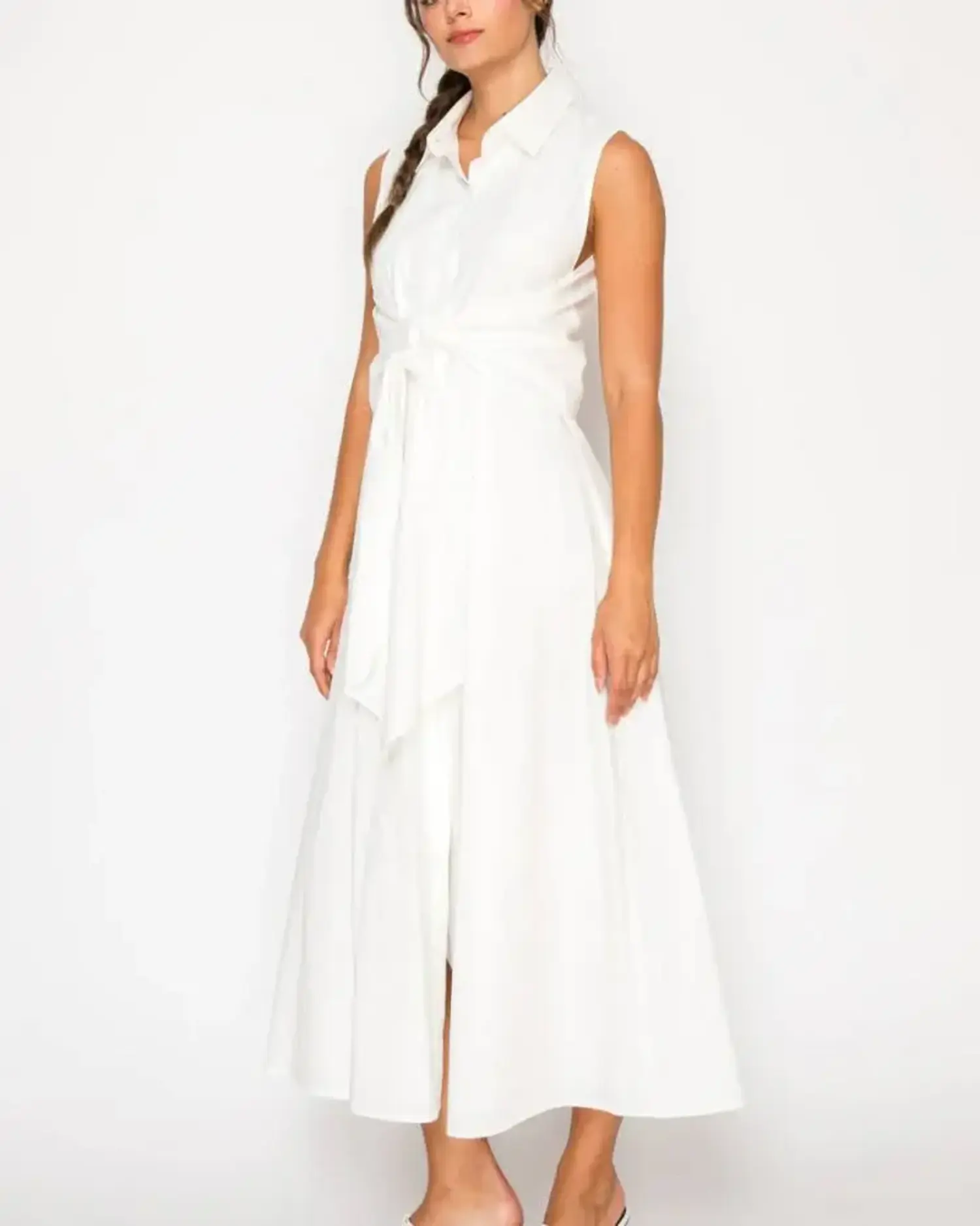 maxi dress and scarf Madeleine Strapless Maxi Dress