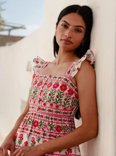 open lace back dress CORFU DRESS