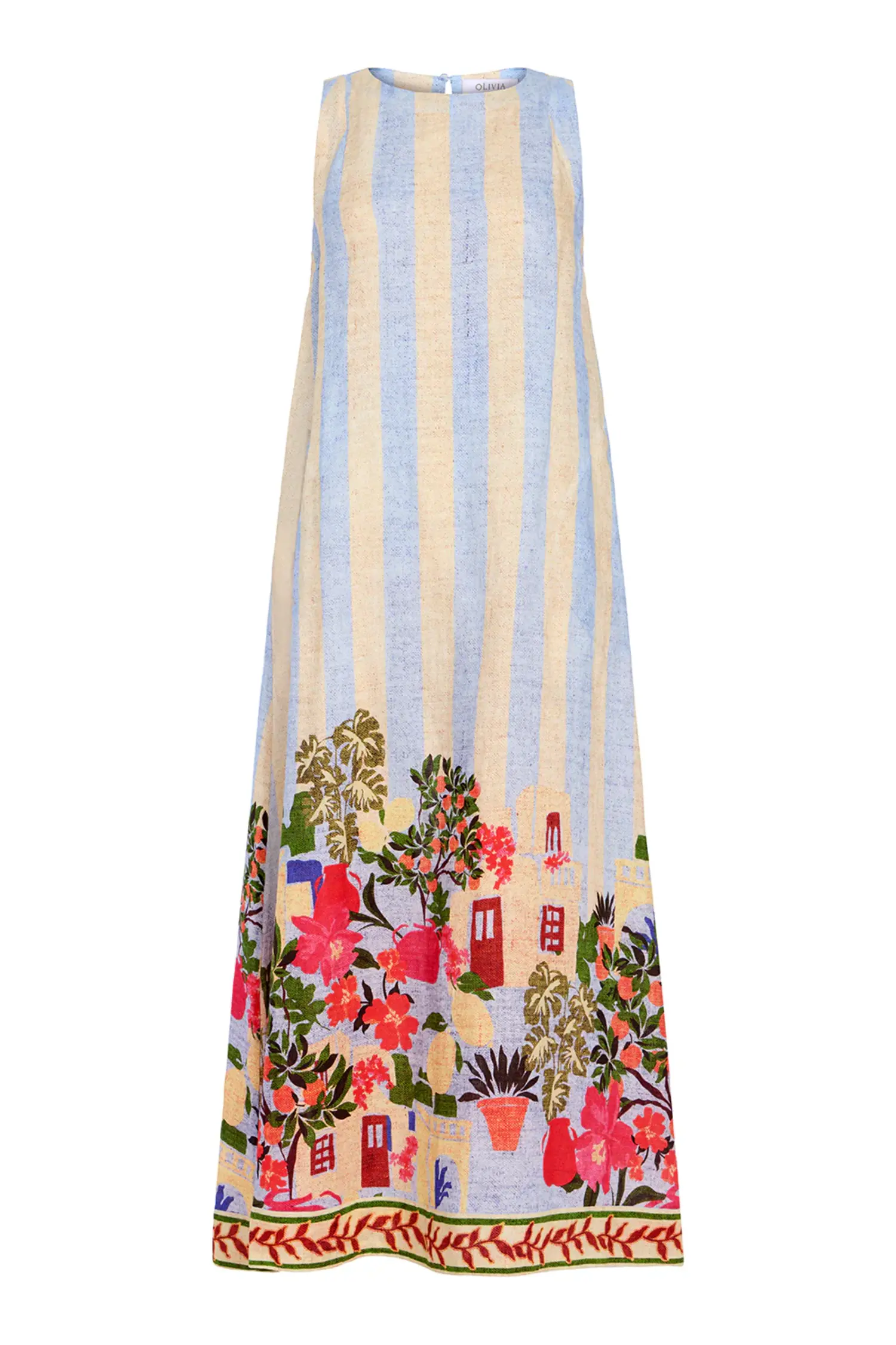 Dani Dress - Tulips in Little Rock