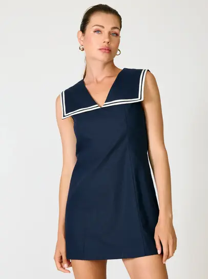 chinese dress ladies Line & Dot Huston Mini Dress – TrenLend main image 0