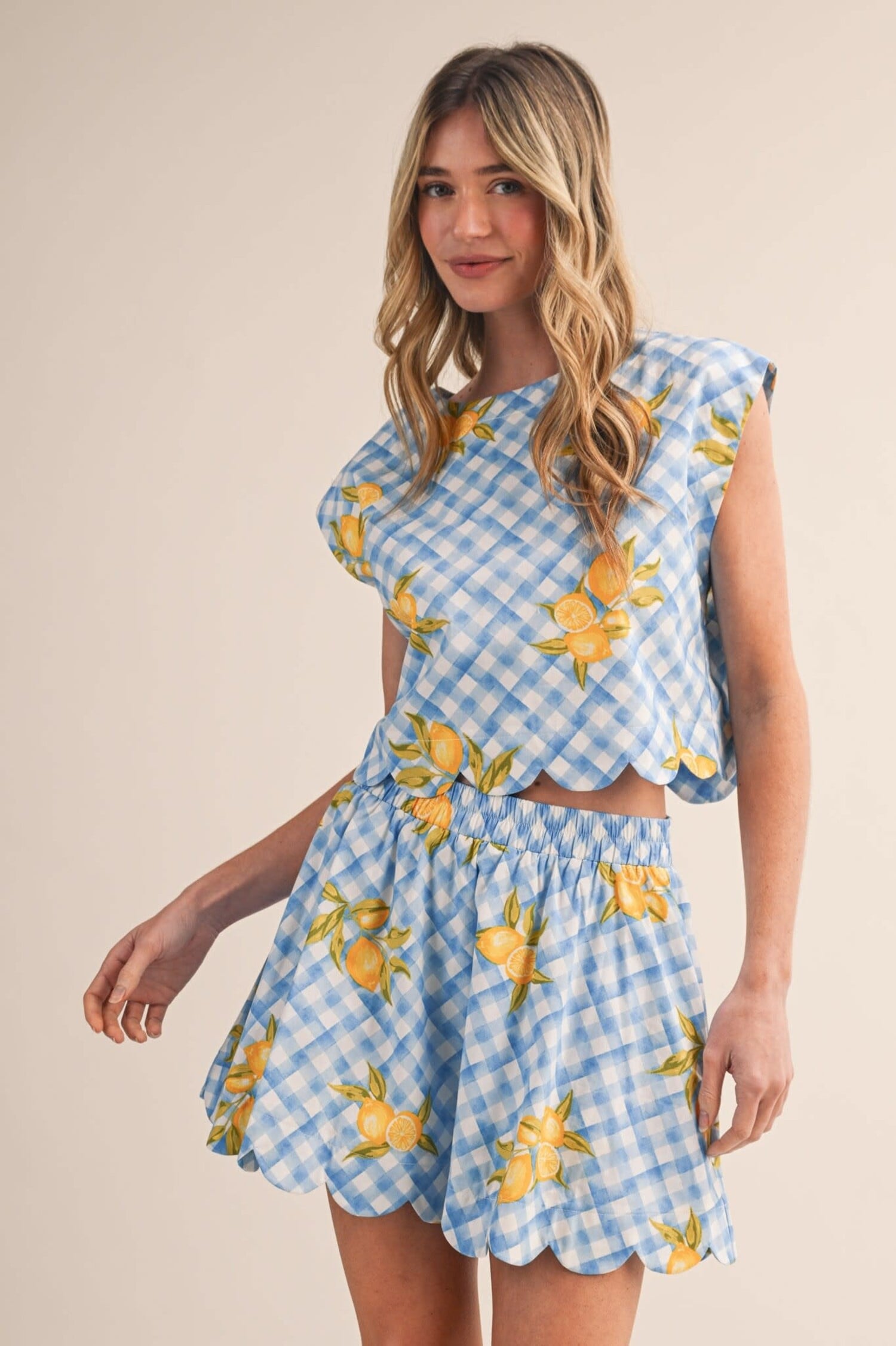Lemon Two Piece Set - Tulips in Little Rock