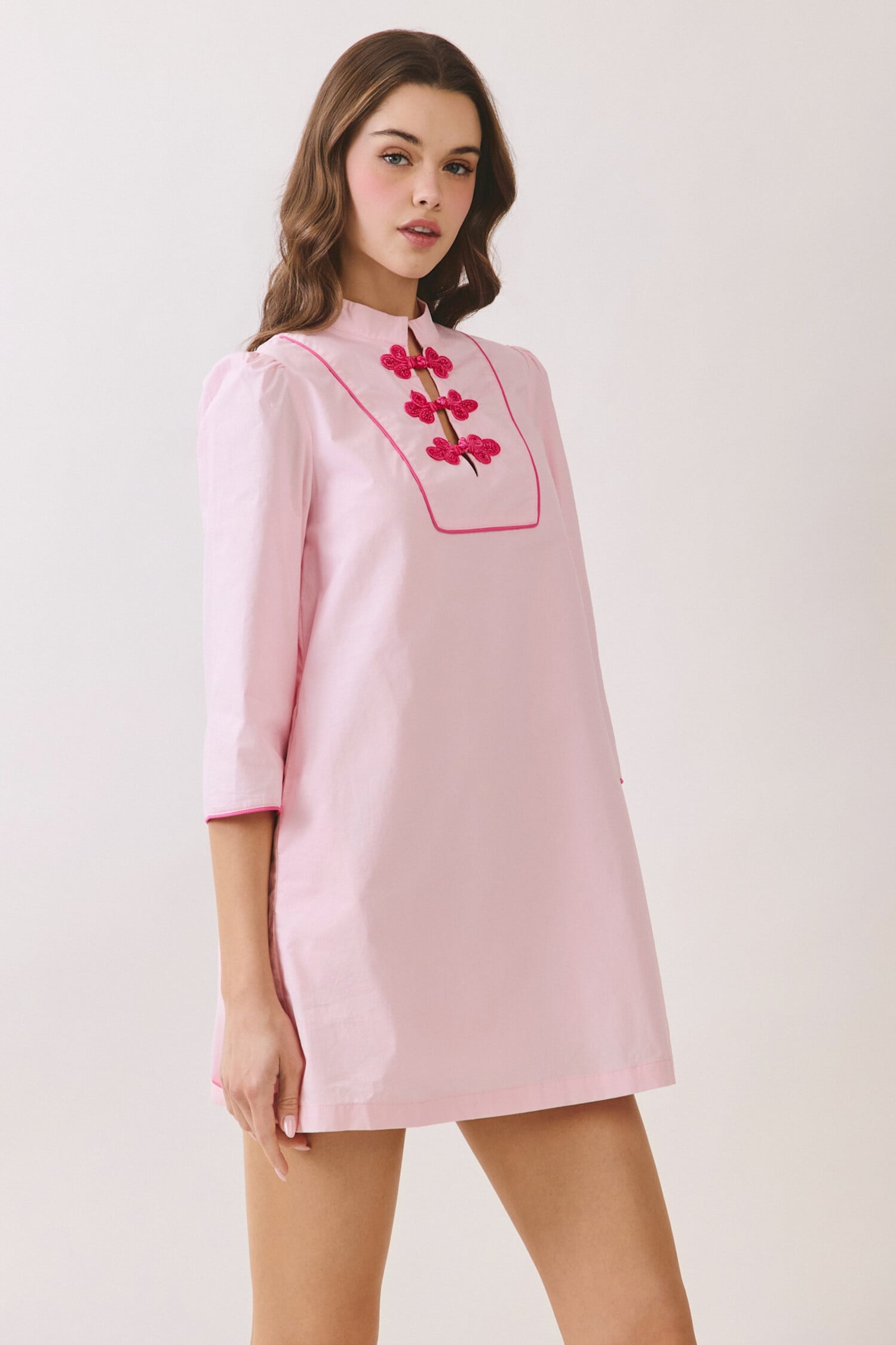 tcec pink dress TCEC Simone Dress