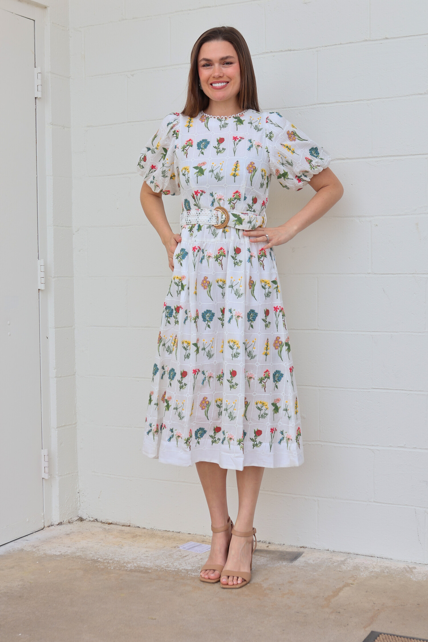 Christina Dress - Tulips in Little Rock