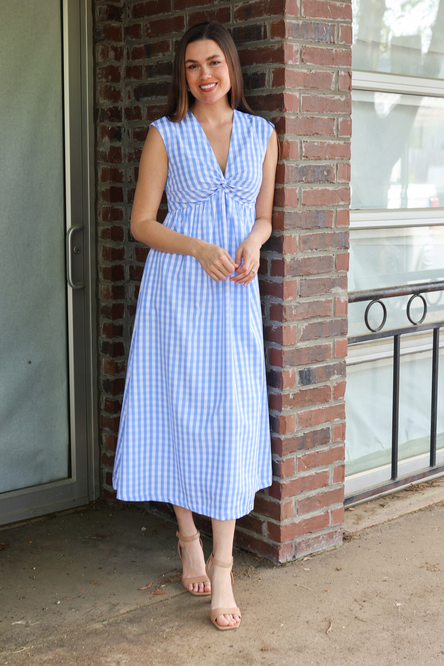 Rose Stripe Dress - Tulips in Little Rock