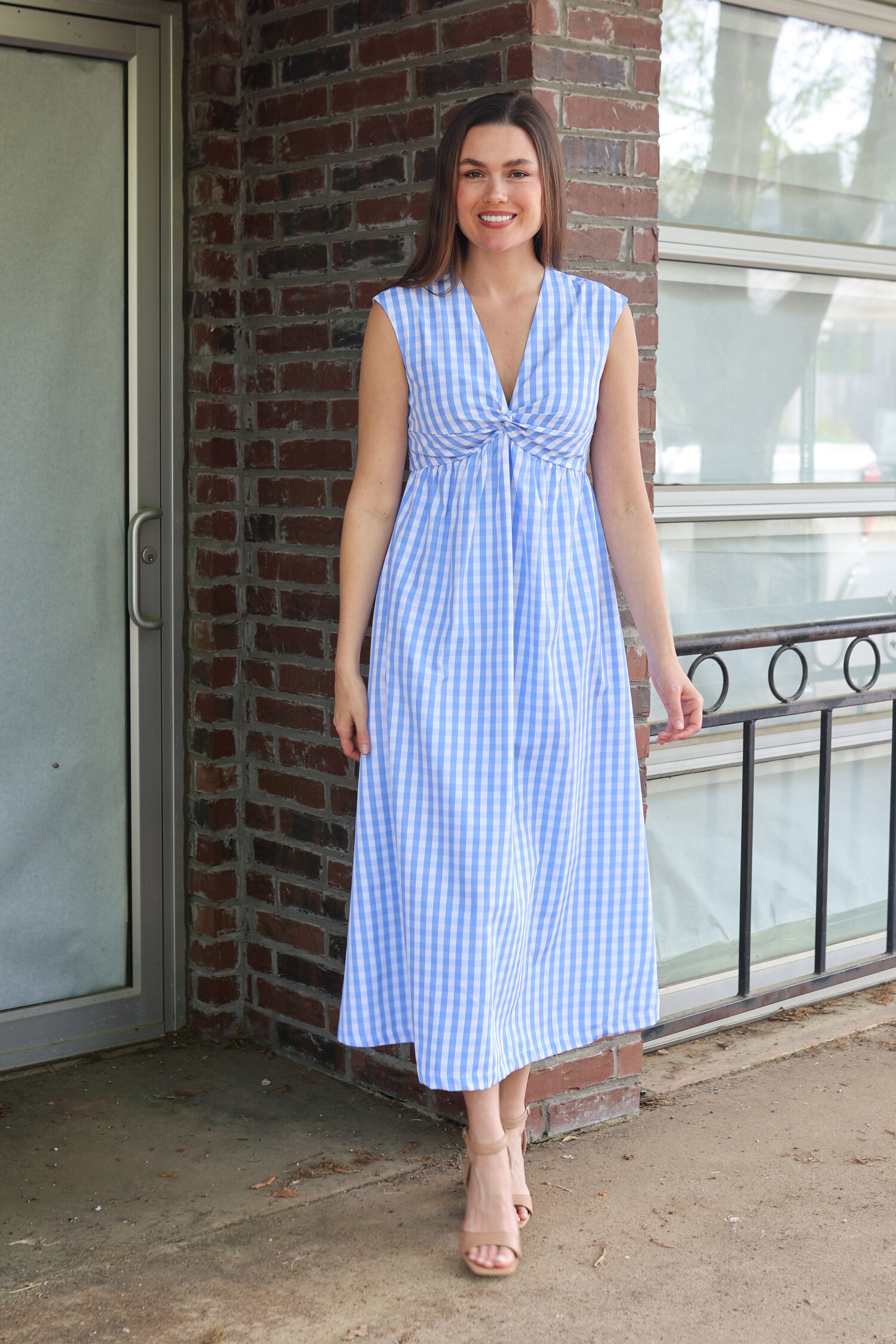 Rose Stripe Dress - Tulips in Little Rock