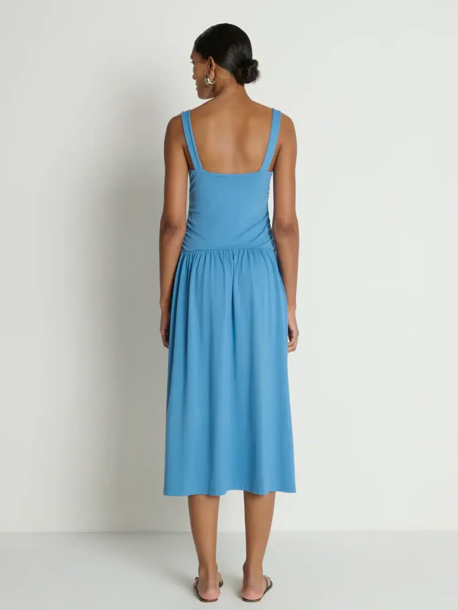 slim fit dress slacks The Jennie Dress – Sumac Trading Co main image 1