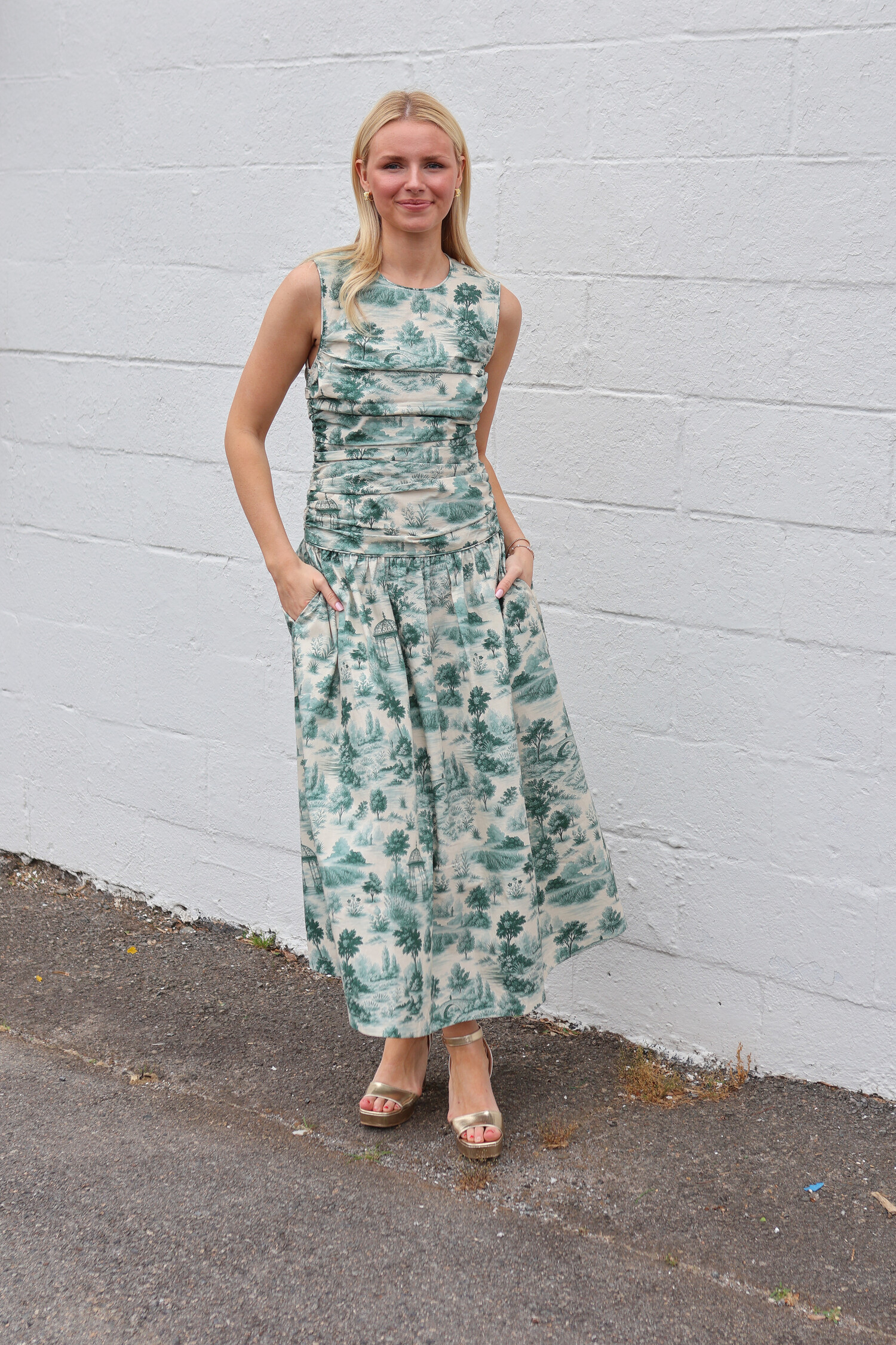 agatha cut out dress Iris & Ink Agatha Cutout Printed Satin-Twill Midi Dress In Slate Blue - 71% Off