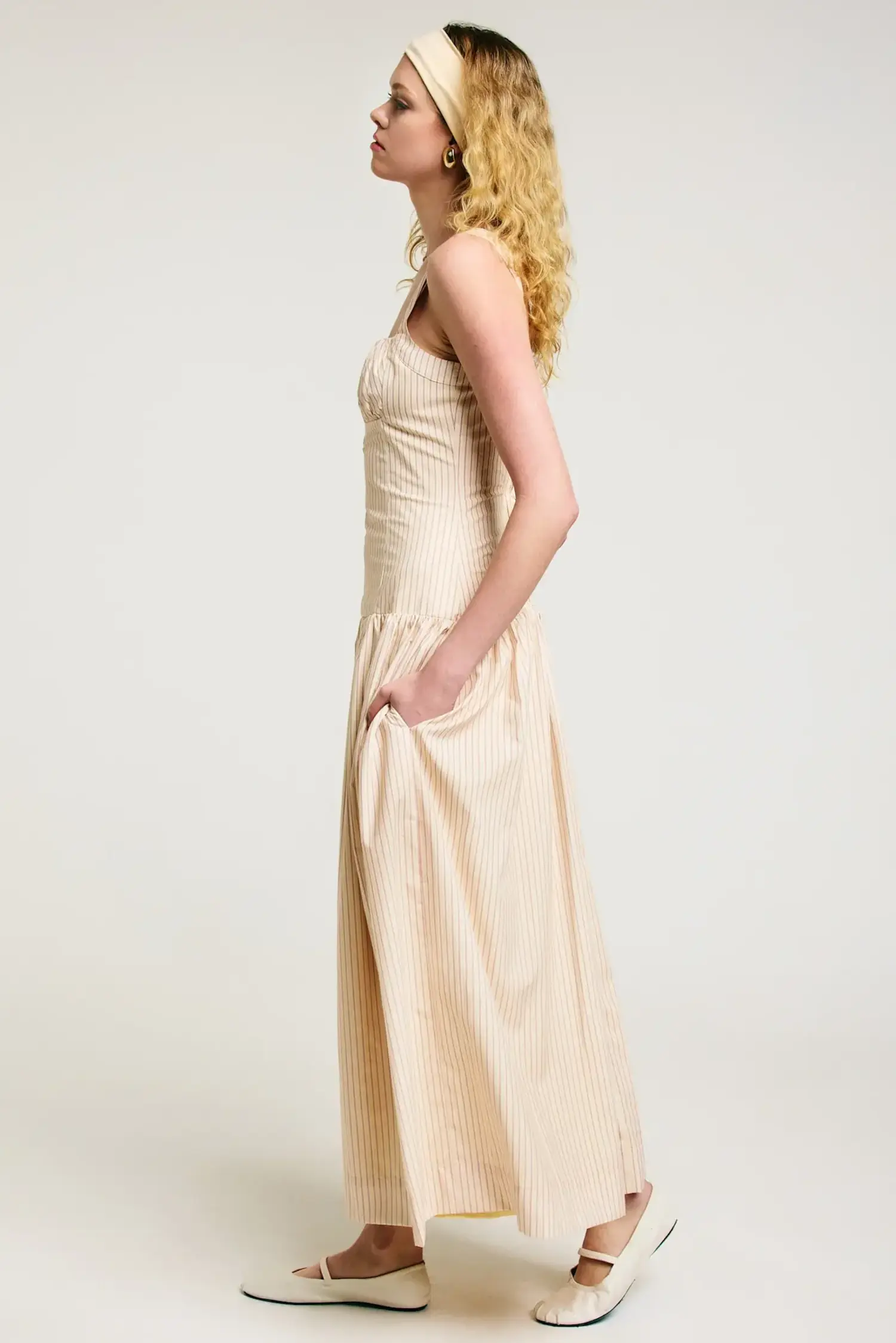 noemi tiered voile maxi dress Noemi Tiered Voile Maxi Dress by Elliatt
