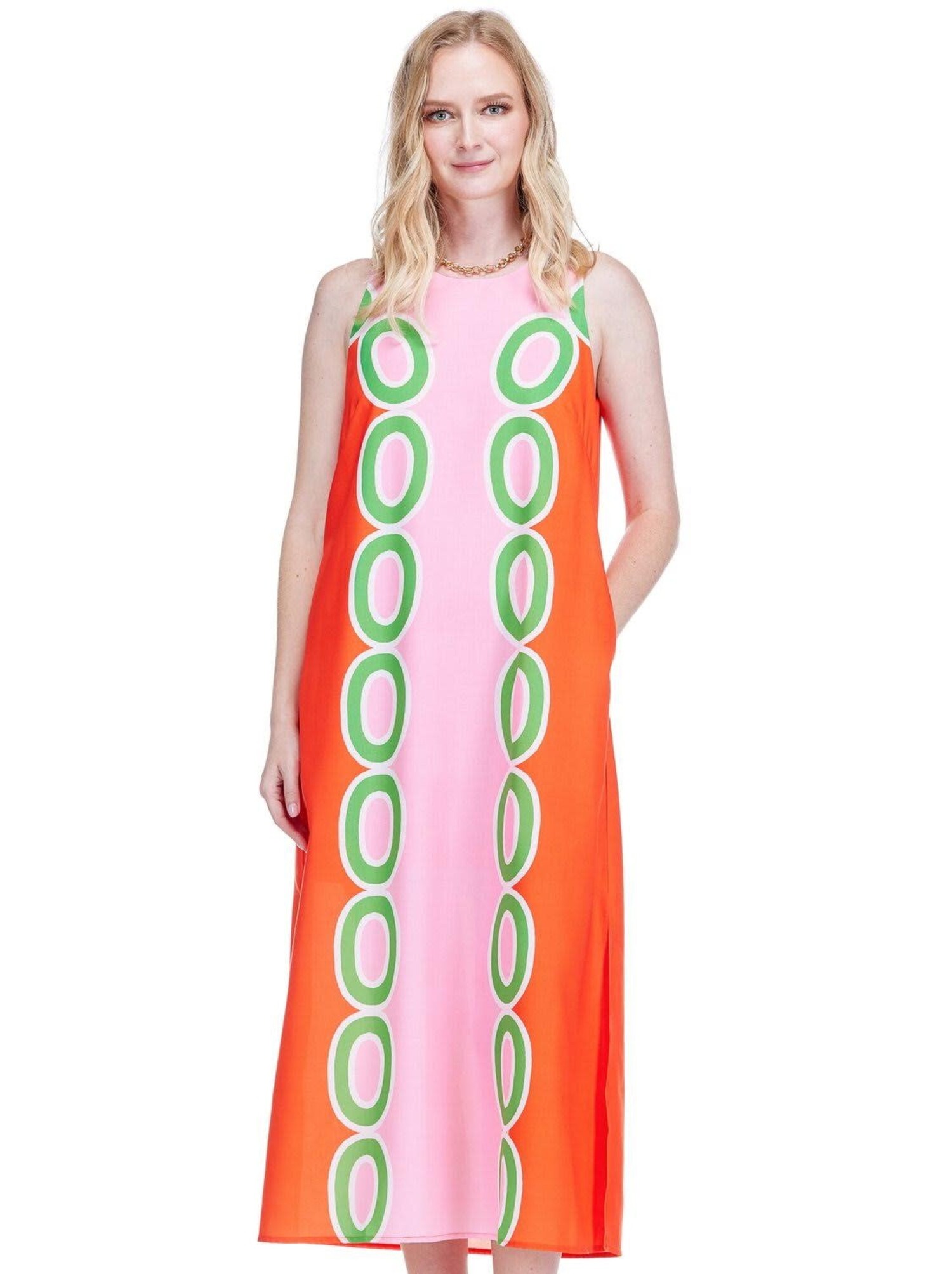 Jade Column Midi Dress - Tulips in Little Rock
