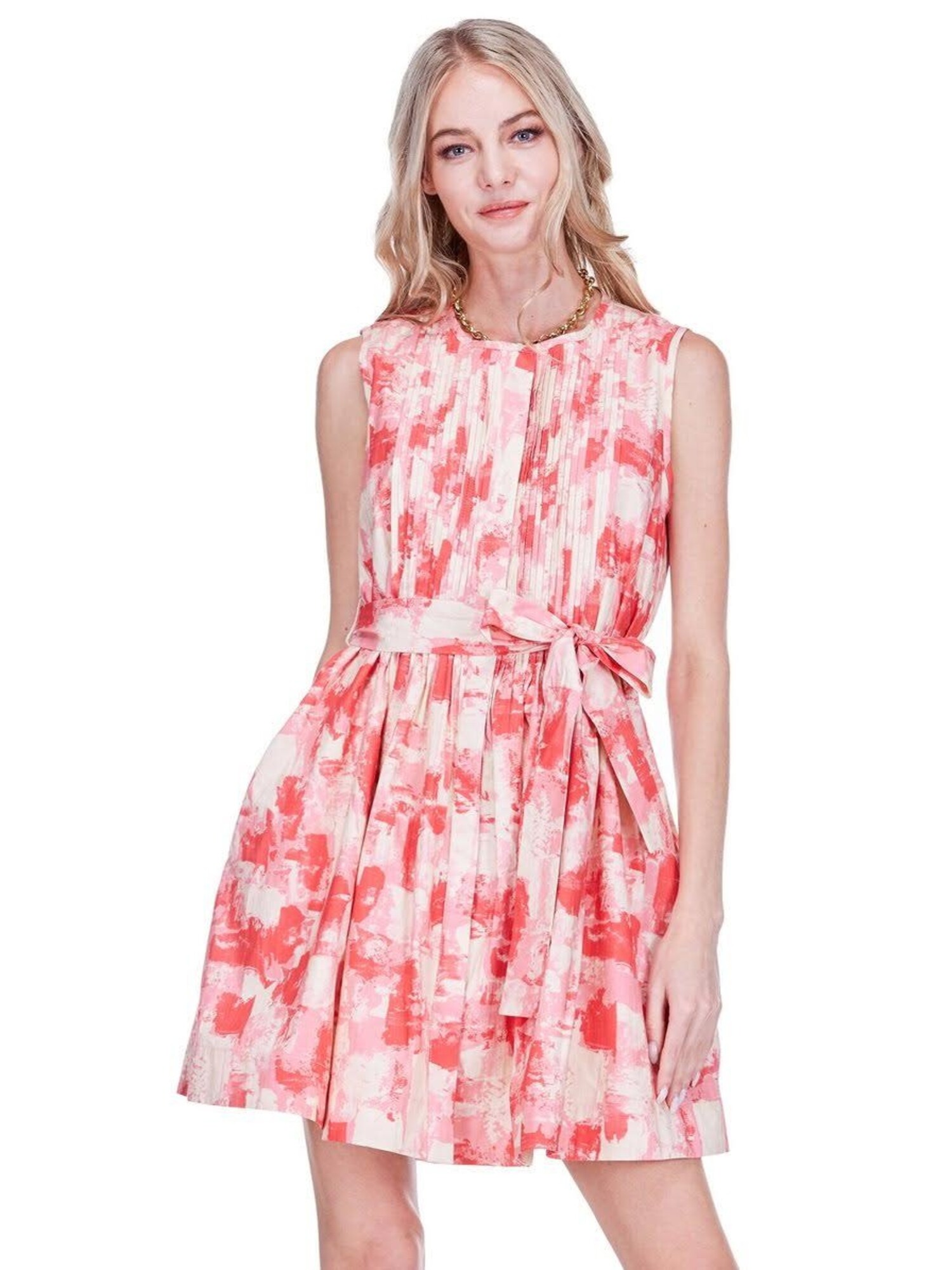 open lace back dress Zora One Shoulder Pleated Midi Dress