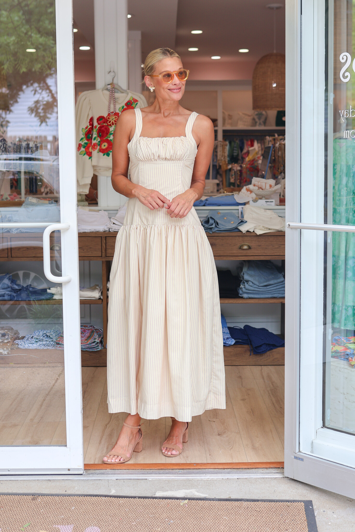 Noemi Maxi Dress - Tulips in Little Rock