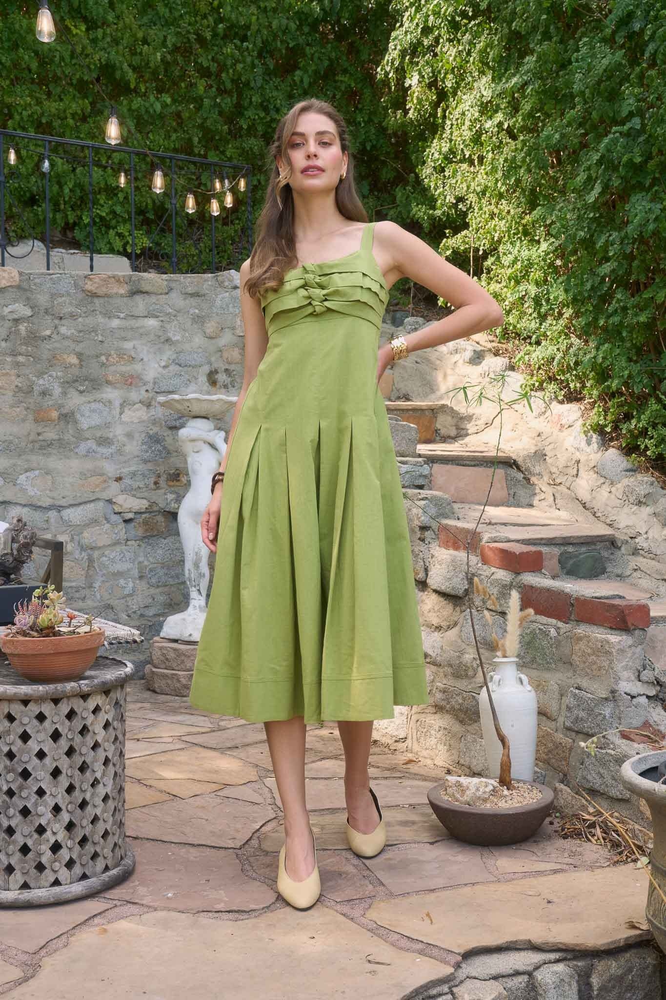 Sadie Knot Dress - Tulips in Little Rock Sadie Knot Dress - Tulips in Little Rock