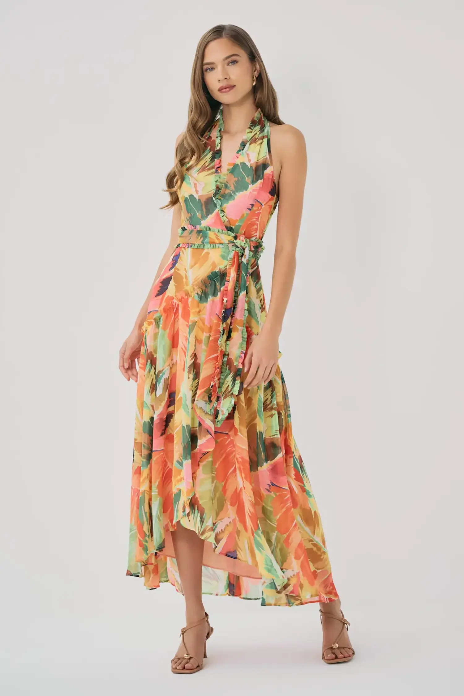 Fredy Dress - Tulips in Little Rock