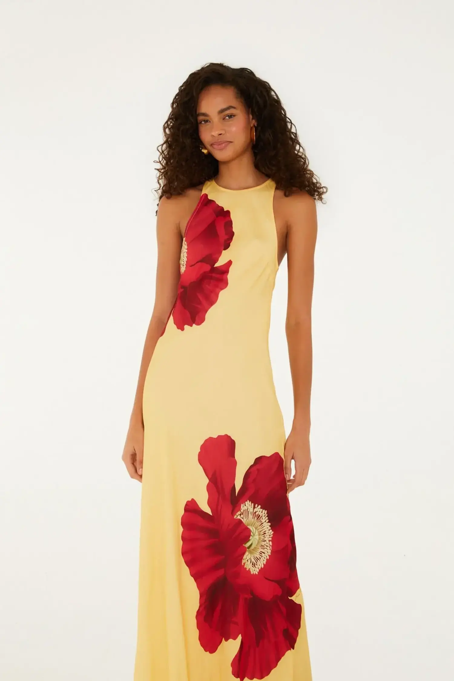 Farm Rio Poppy Flowers Dress - Tulips in Little Rock