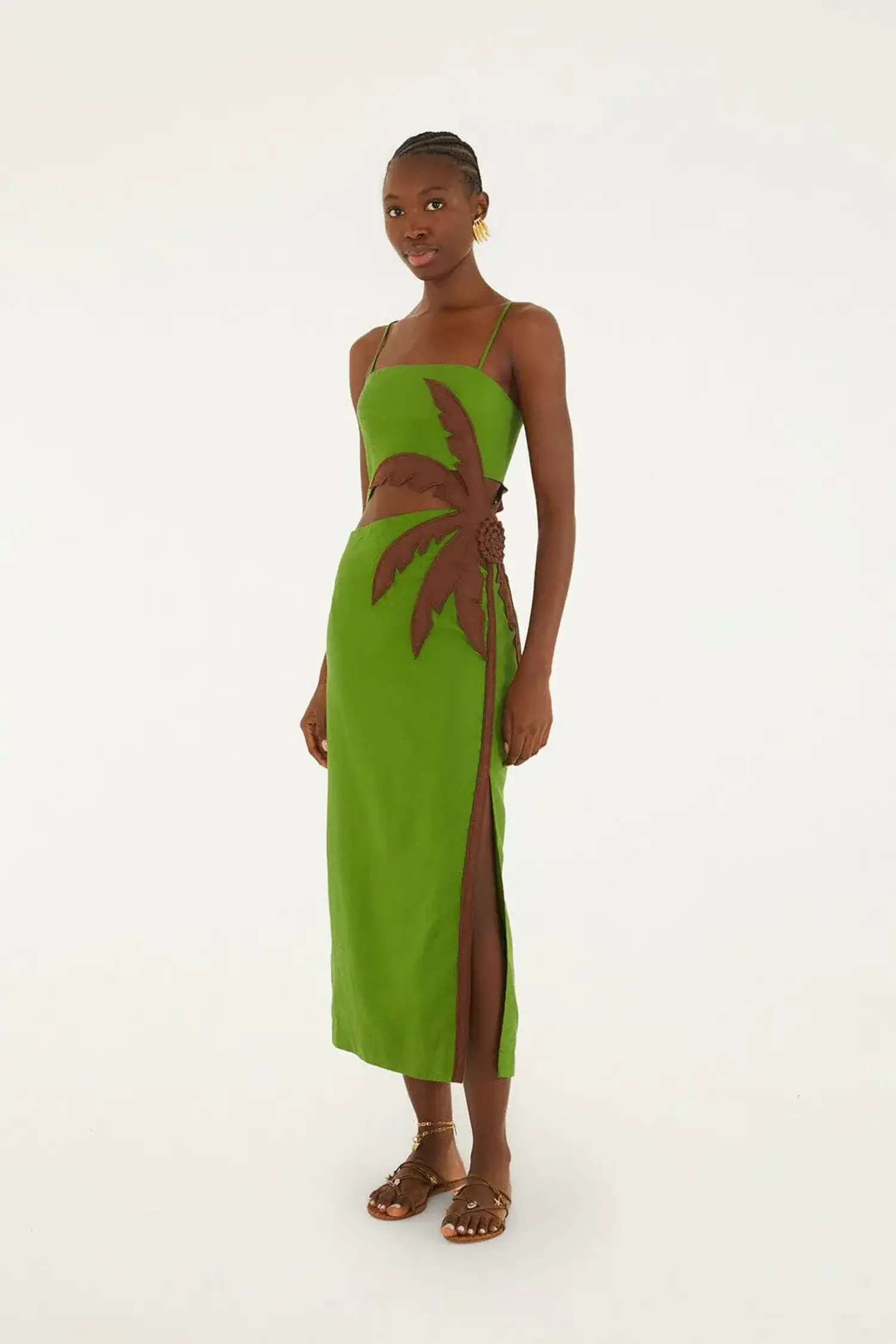 farm rio palm tree embroidered dress Farm Rio Palm Tree Dress