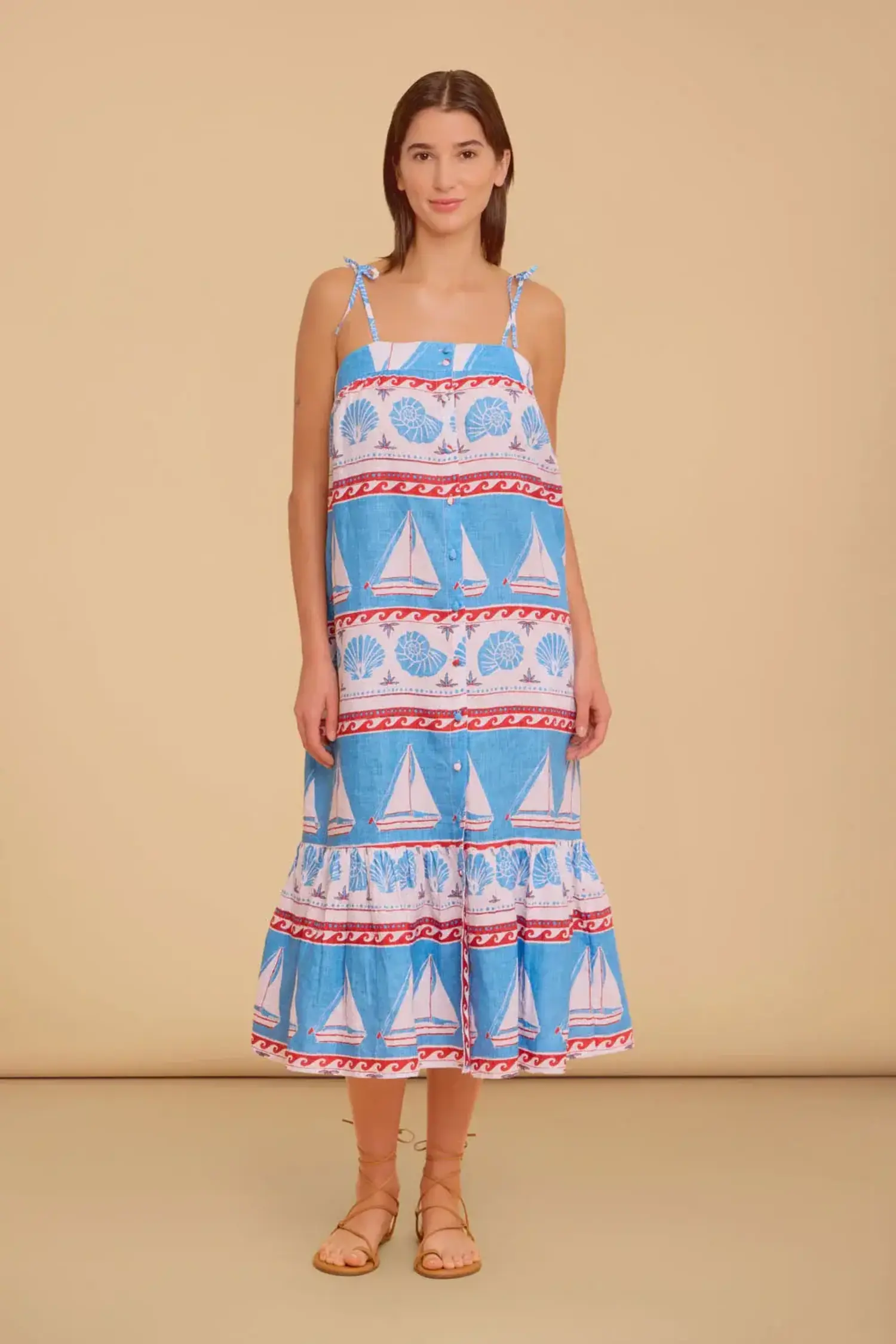 andi maxi dress Andi Chiffon Maxi Dress White / XL