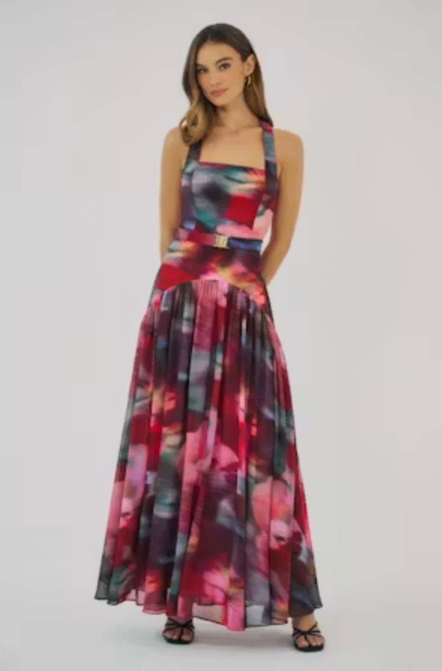 hutch formal dress Hastings Dress in Navy/White Dramatic Vining Iris 6